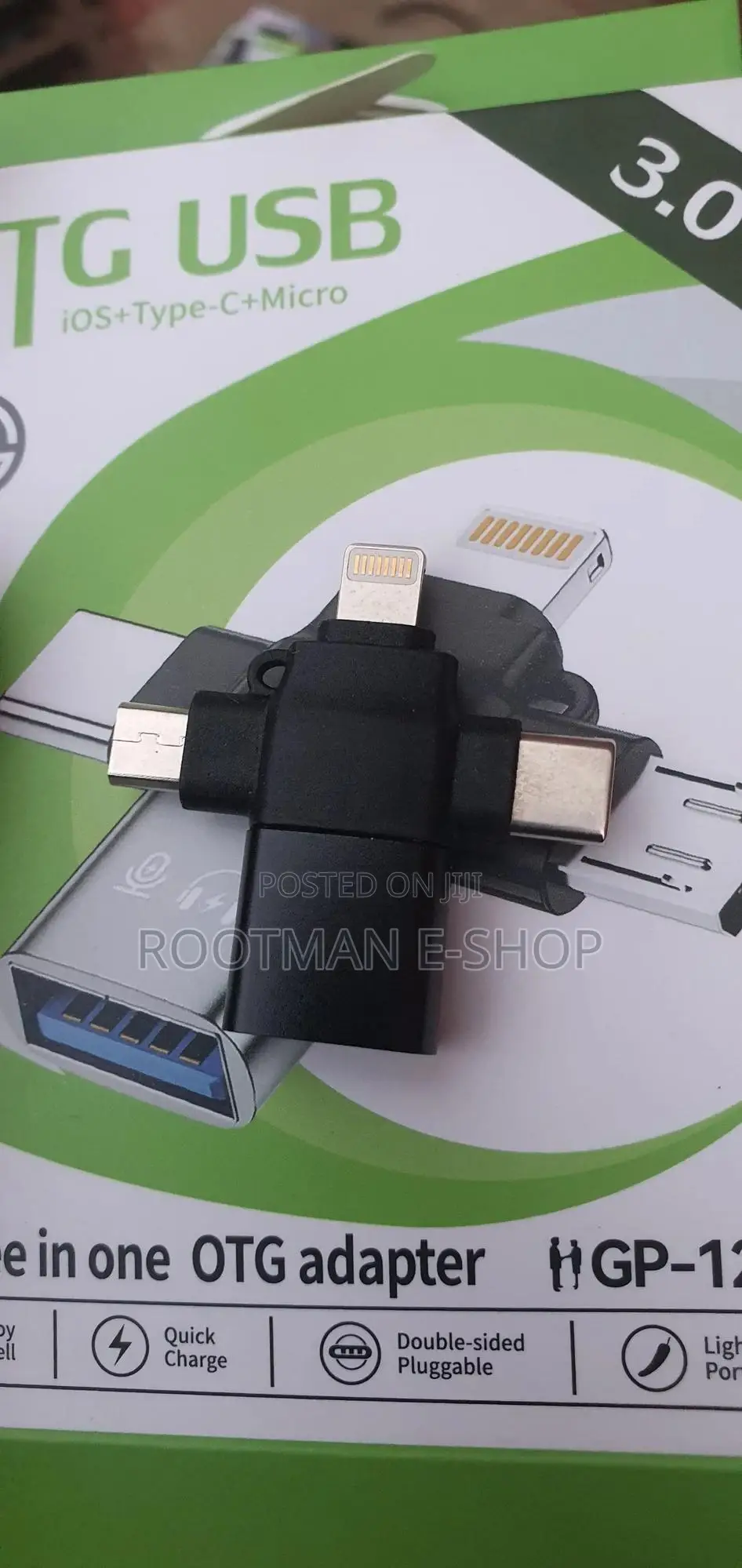 Otg Three-in-One Otg Usb Adapter