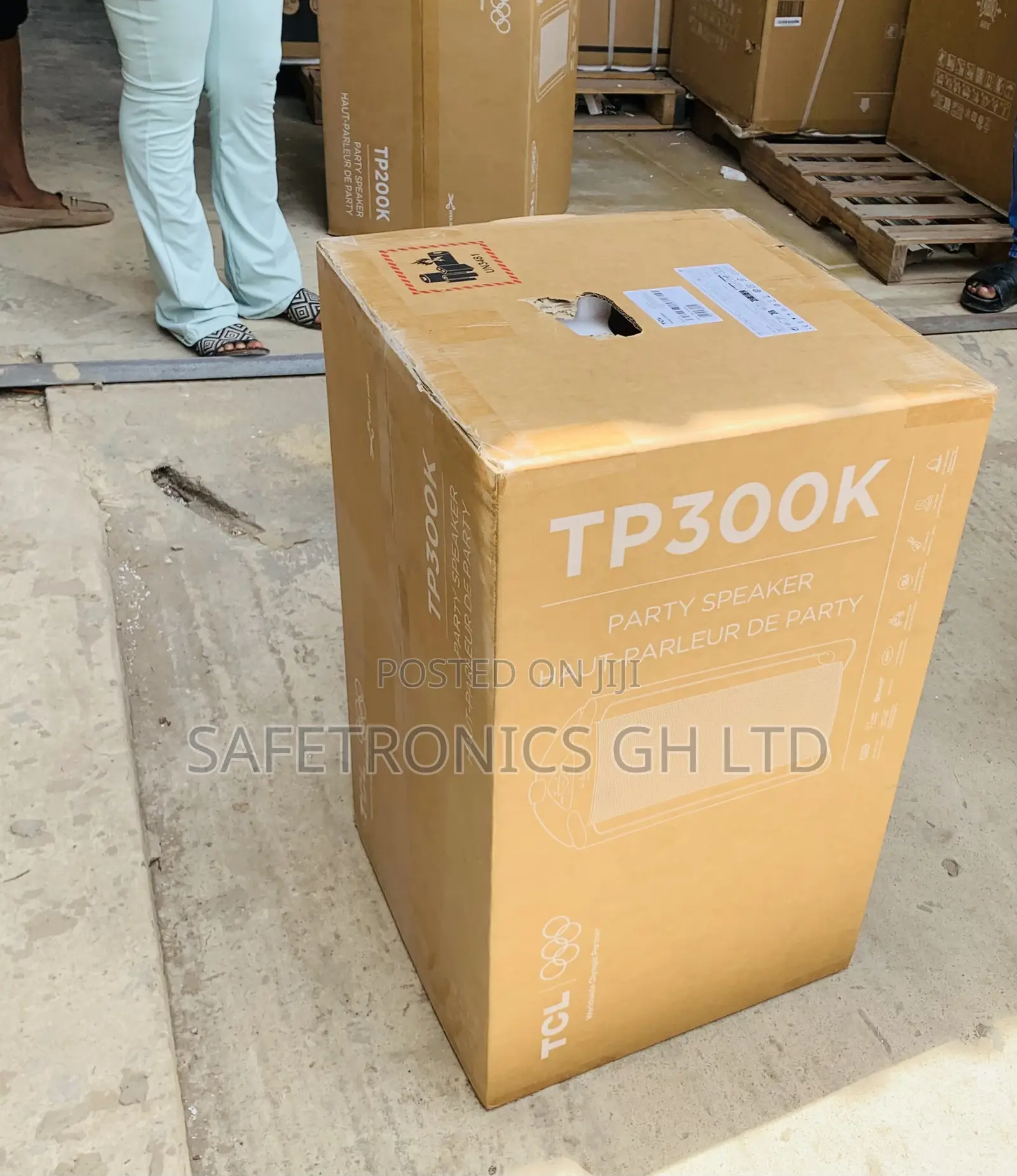 Secure New TCL Tp300k Powerful Sound Party Speaker