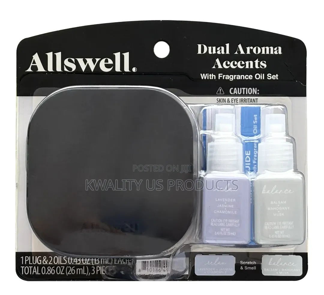 Allswell Dual Aroma Accents and Fragrance Oil Set