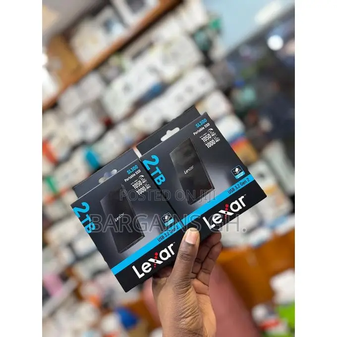 Lexar Sl300 2tb Usb 3.2 Gen 2 Portable Ssd