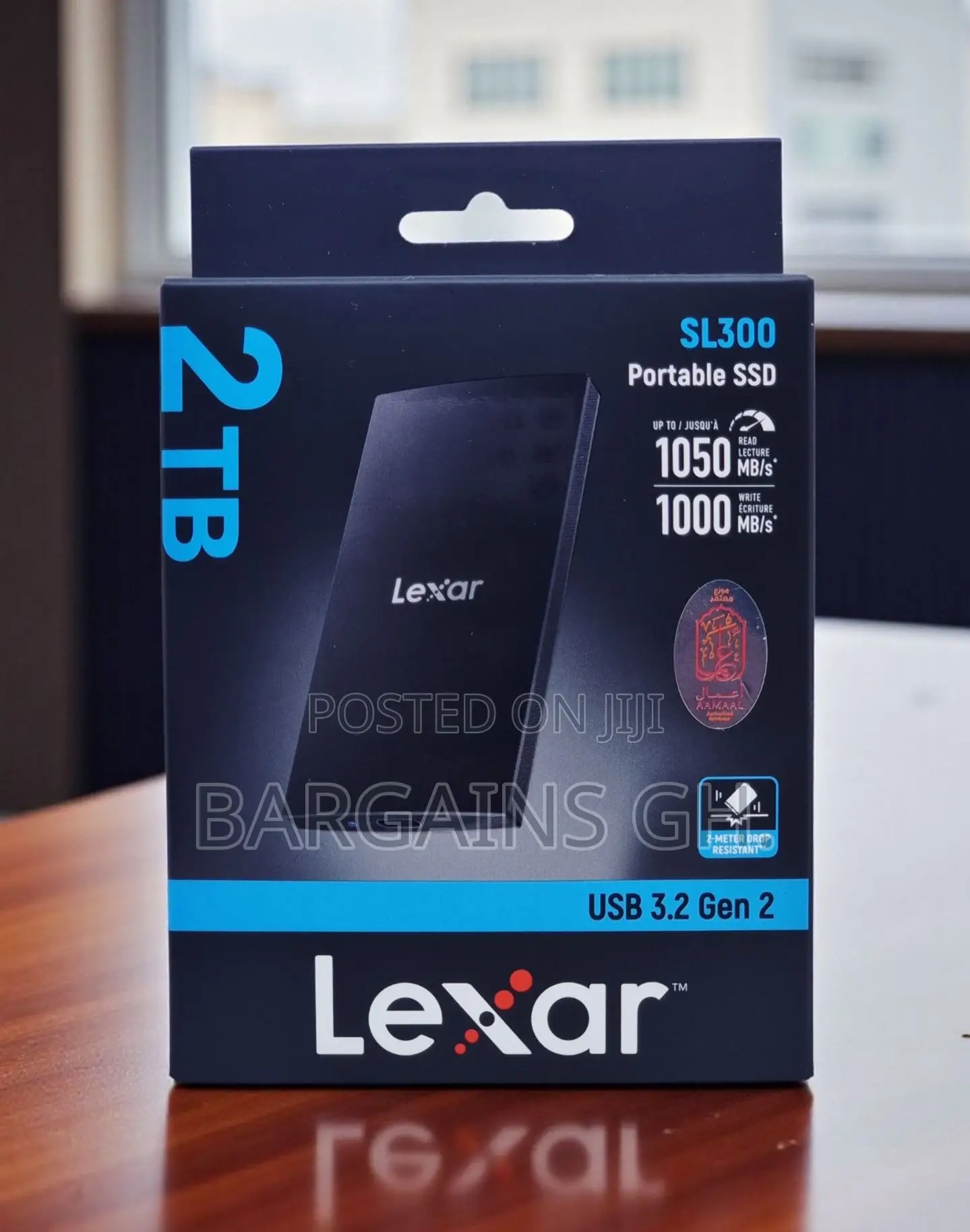 Lexar Sl300 2tb Usb 3.2 Gen 2 Portable Ssd