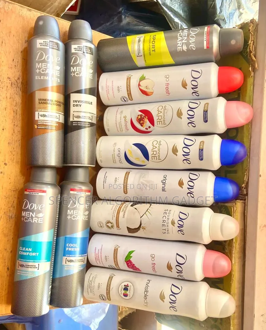 Nivea / Dove Deodorant Spray