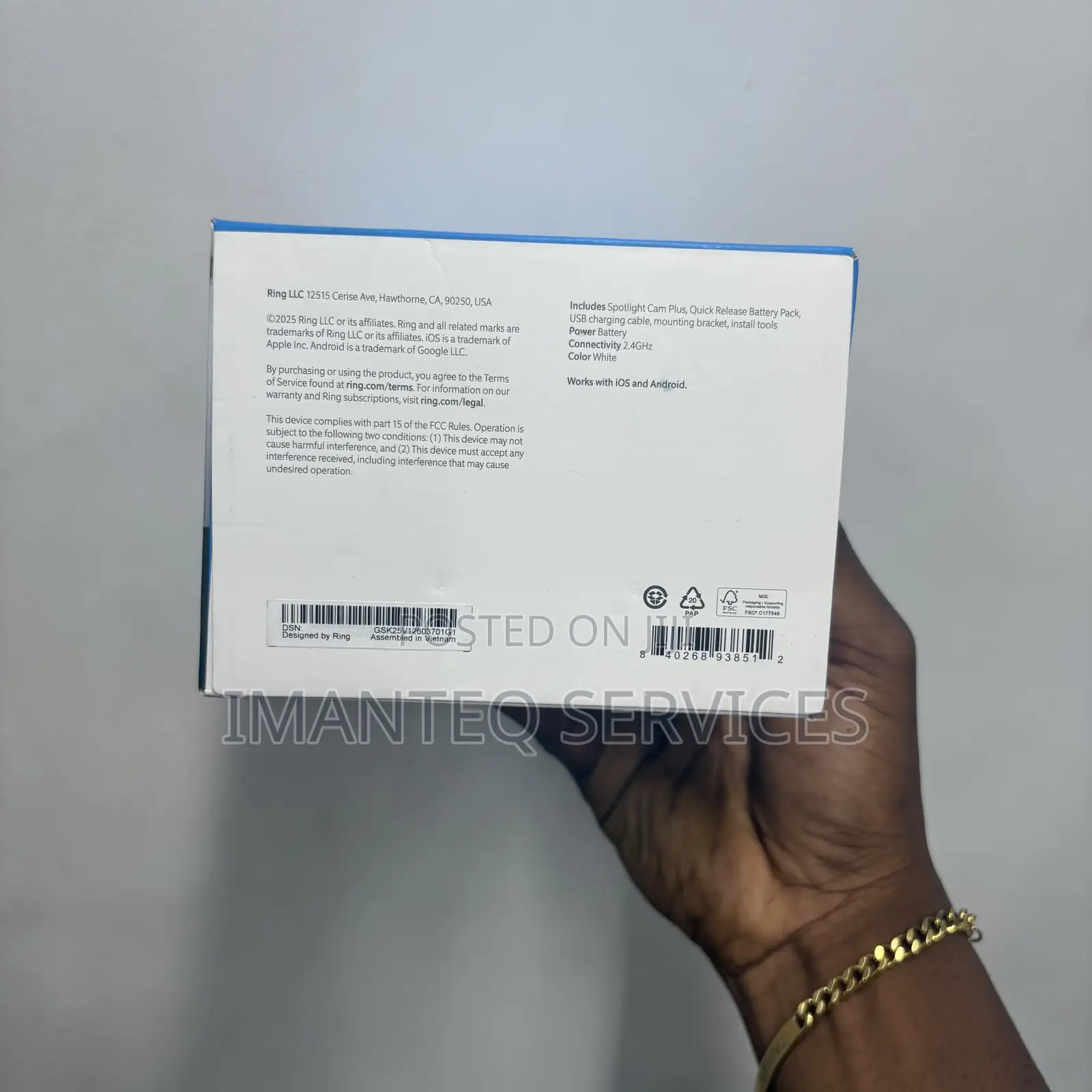 Ring Spotlight Cam Plus Outdoor Camera (Battery)