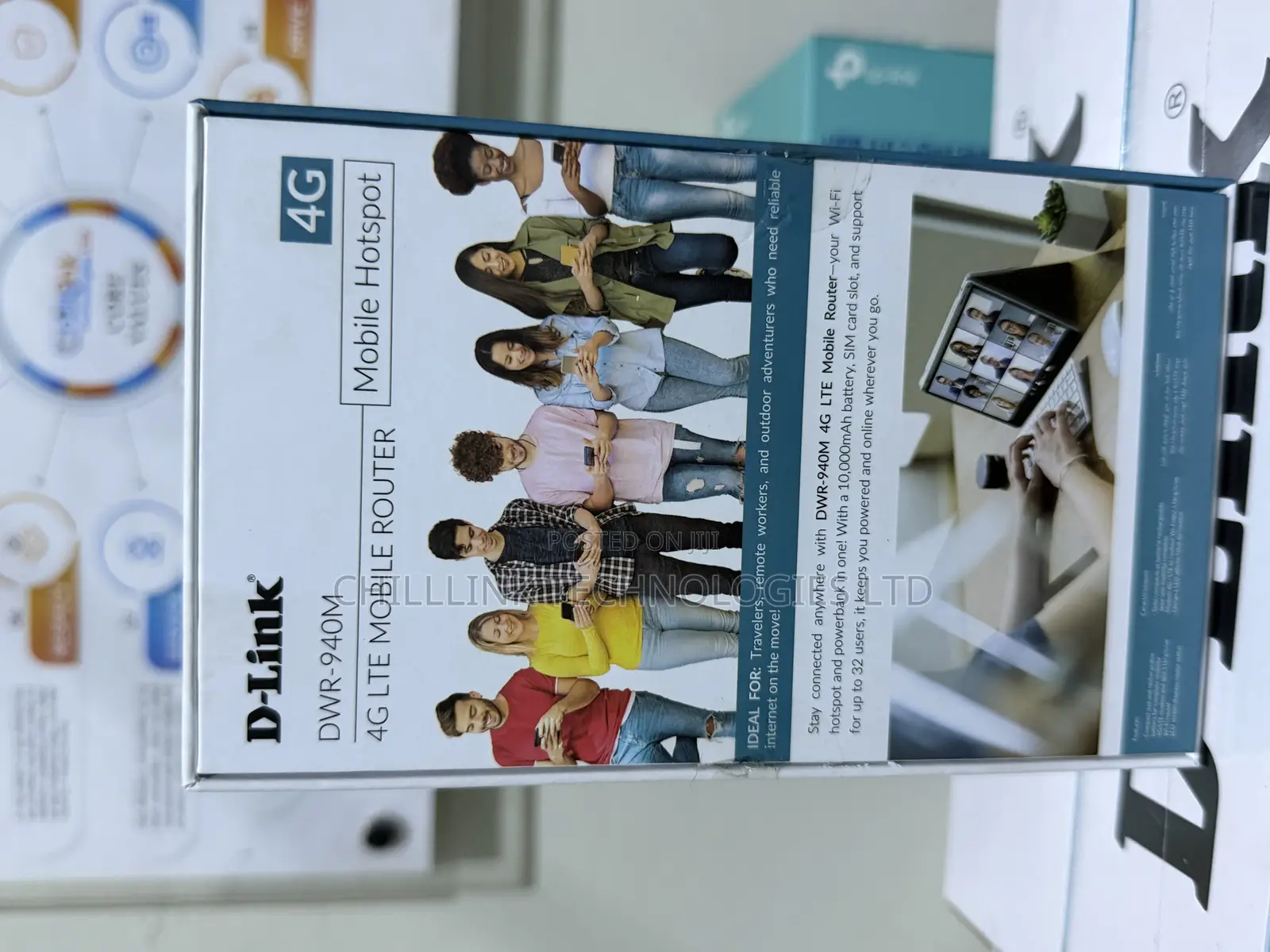 D-Link DWR-940m Wi-Fi 6 Portable Mobile Mifi With 10000mah Battery
