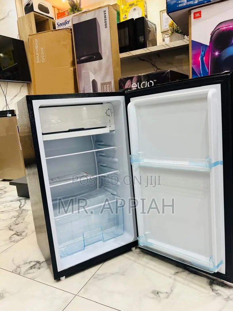 Quality Nasco 92l Single Door Table Top Fridge(Nasf1-110fl)Black.