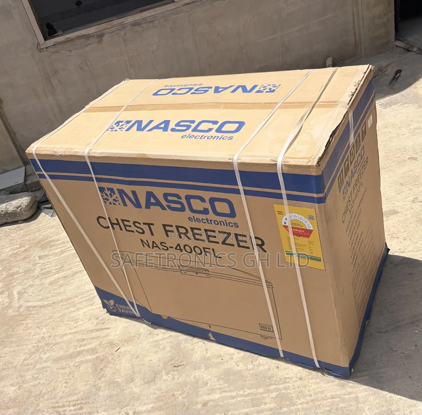 Extremely Durable Nasco 288l Freezer (Nas-400fl/Nas-400fl-G)