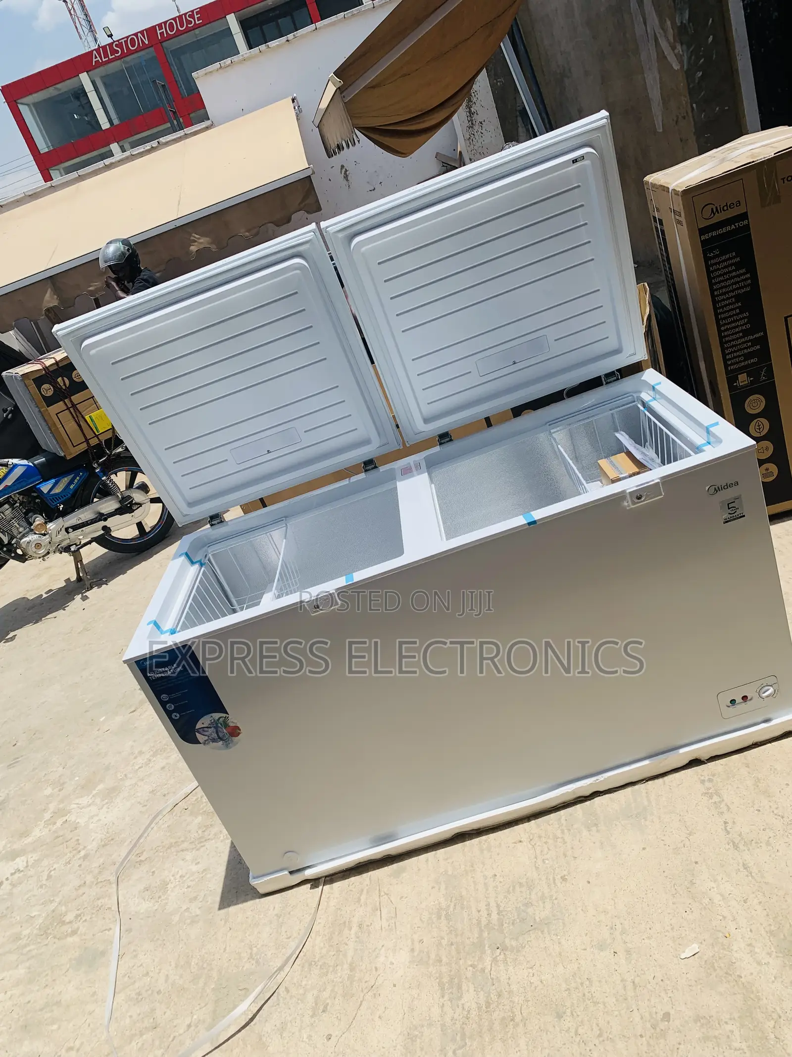 Less Expensive Chest Freezer Double Door Fridge 508l