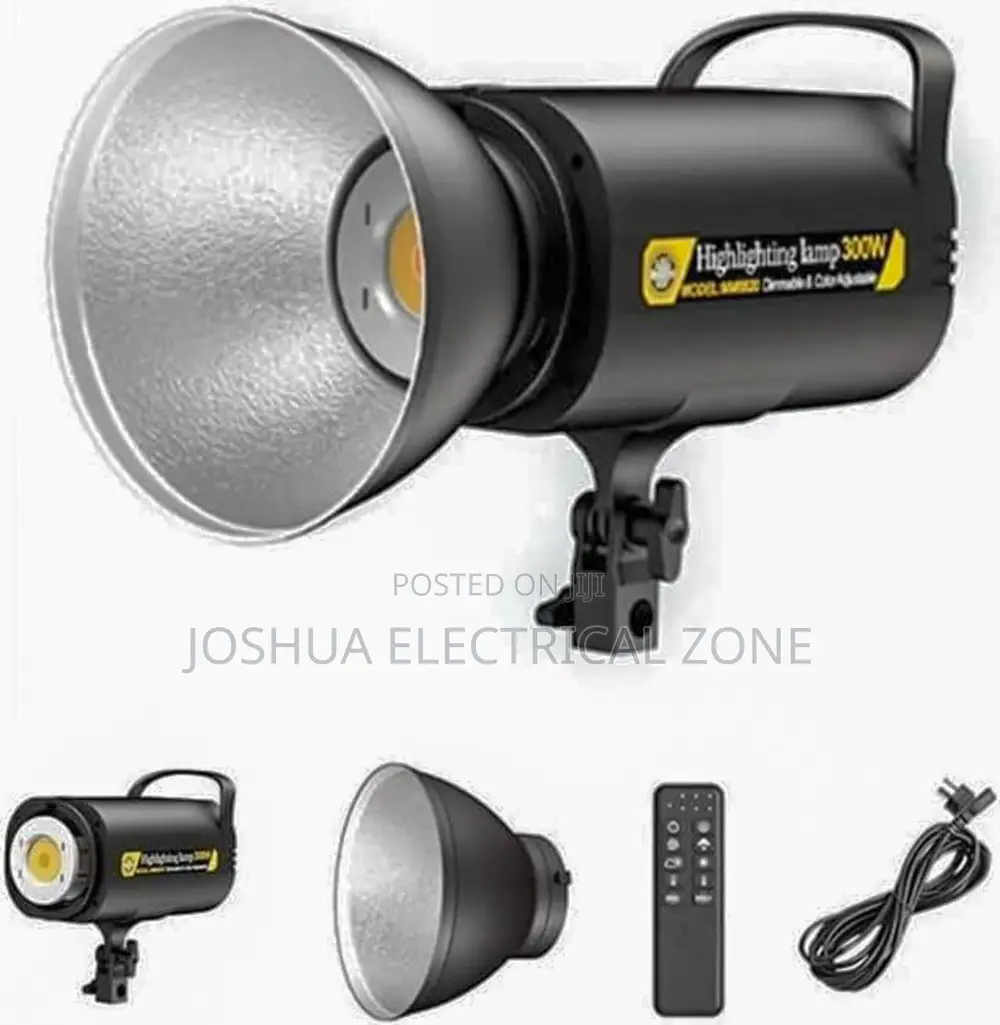 Studio Light With Remote Professional Photography Video Light 300w