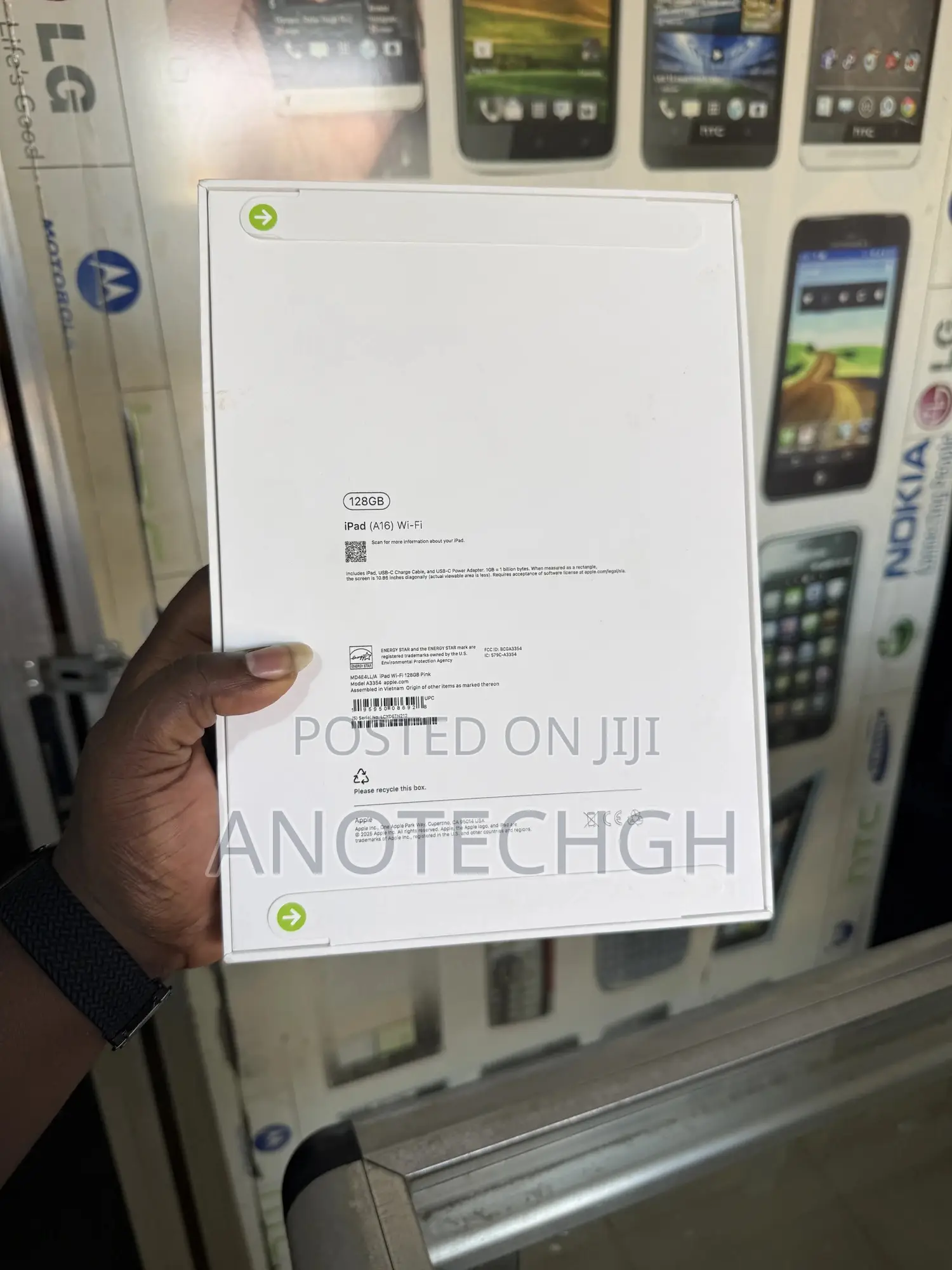 New Apple iPad (2025) 128 GB Pink