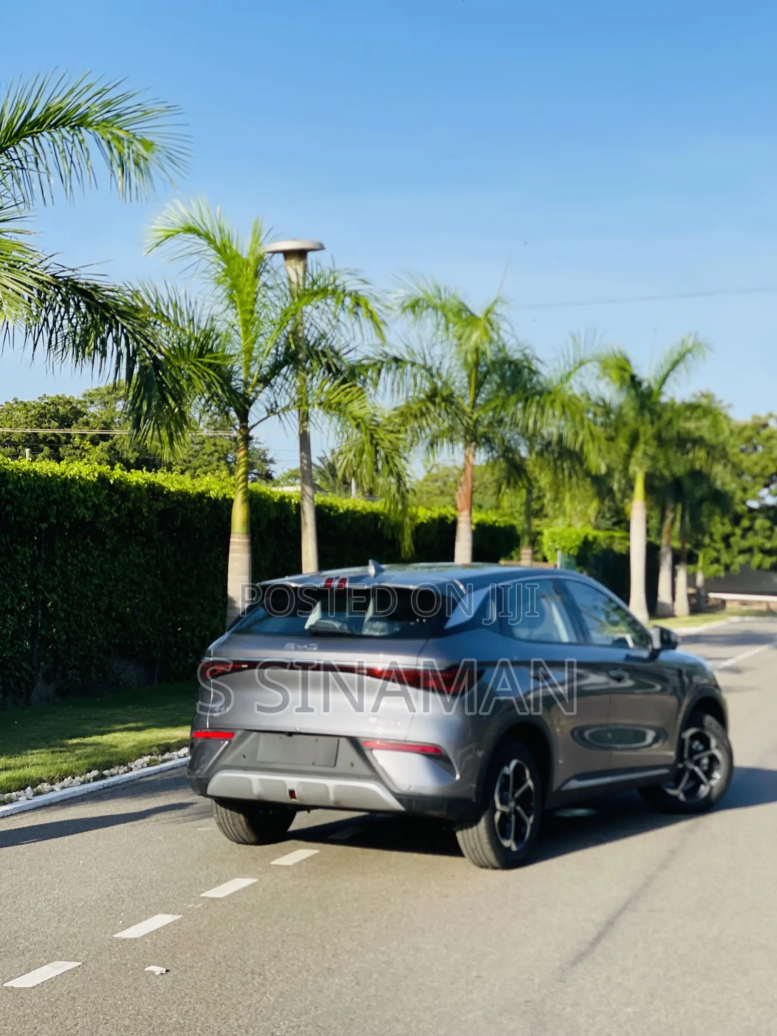 New BYD Yuan Plus 2025 Silver