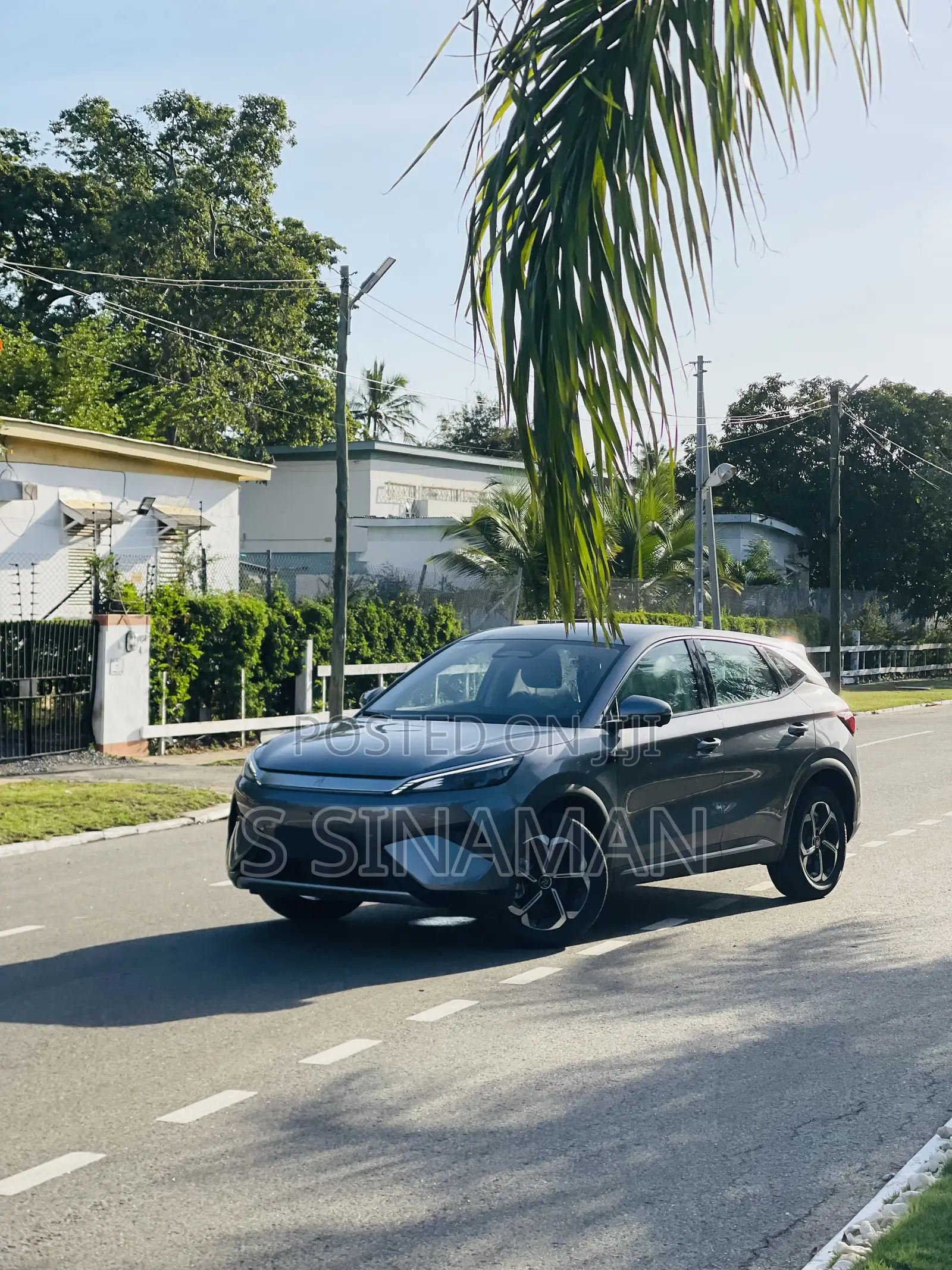 New BYD Yuan Plus 2025 Silver