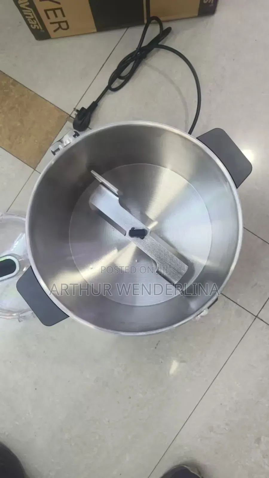 Avinas Heavy Duty Fufu Mixer 7.8l High Power Food Processor 3600w