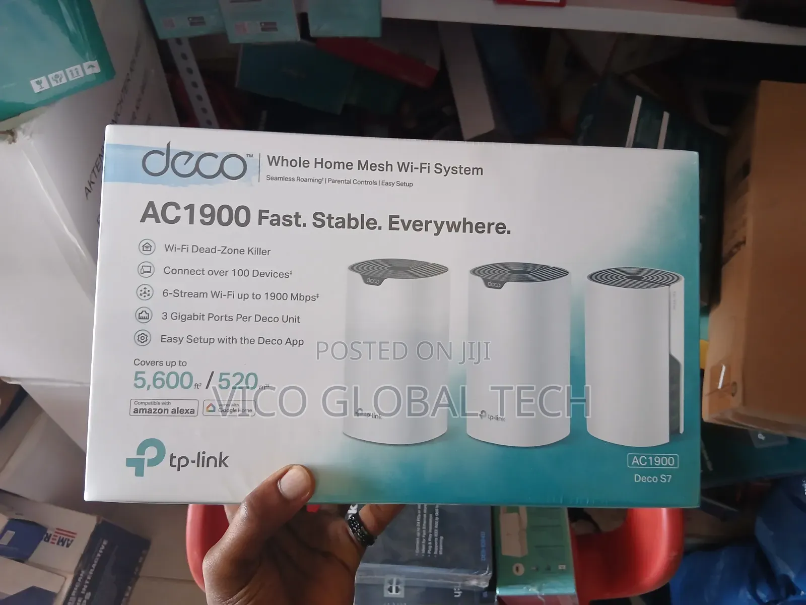 Tp-link Deco S7 Ac1900 Whole Home Mesh Wi-fi System