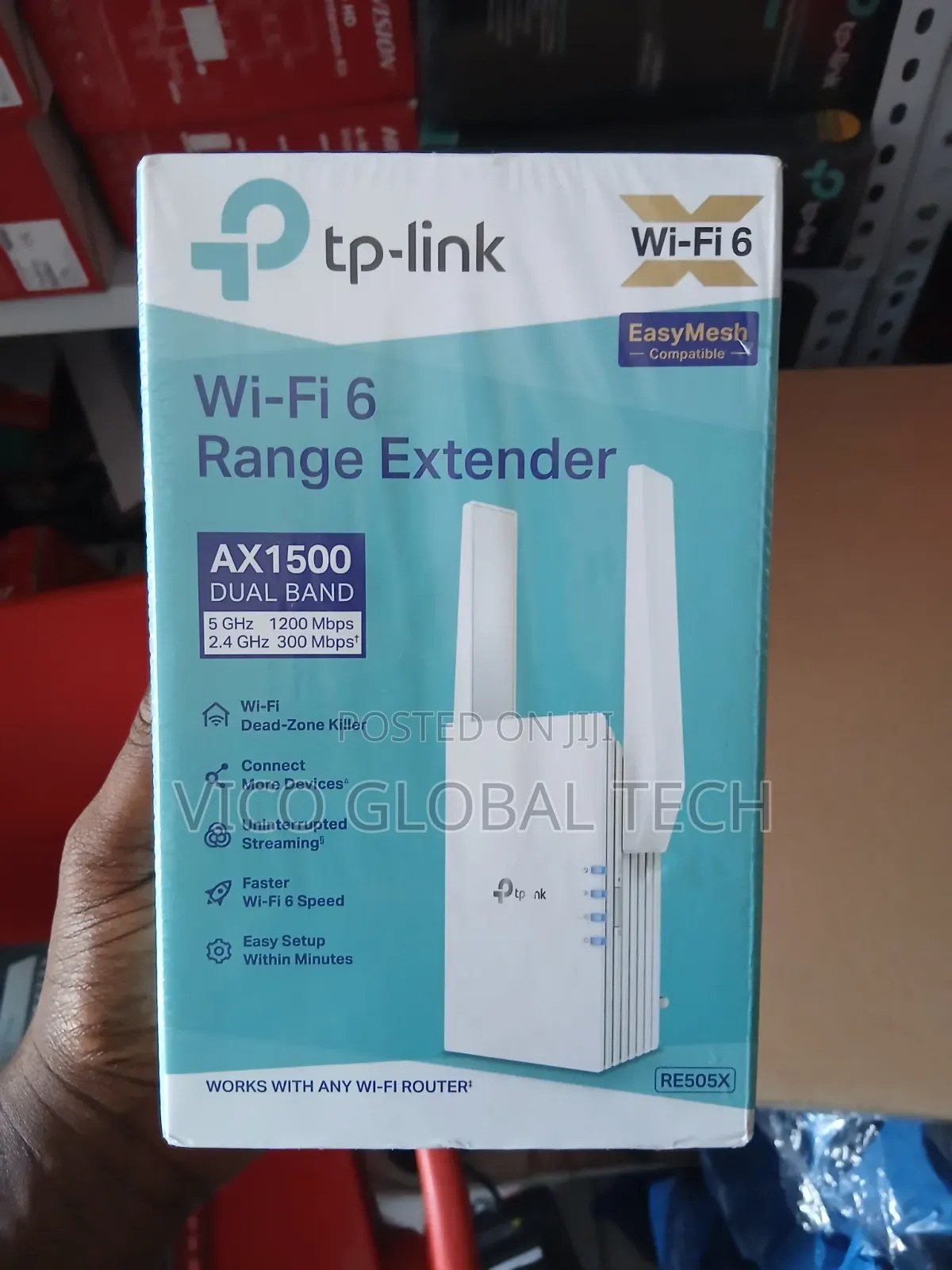 Tp-link Re505x Ax1500 Wi-fi 6 Range Extender.