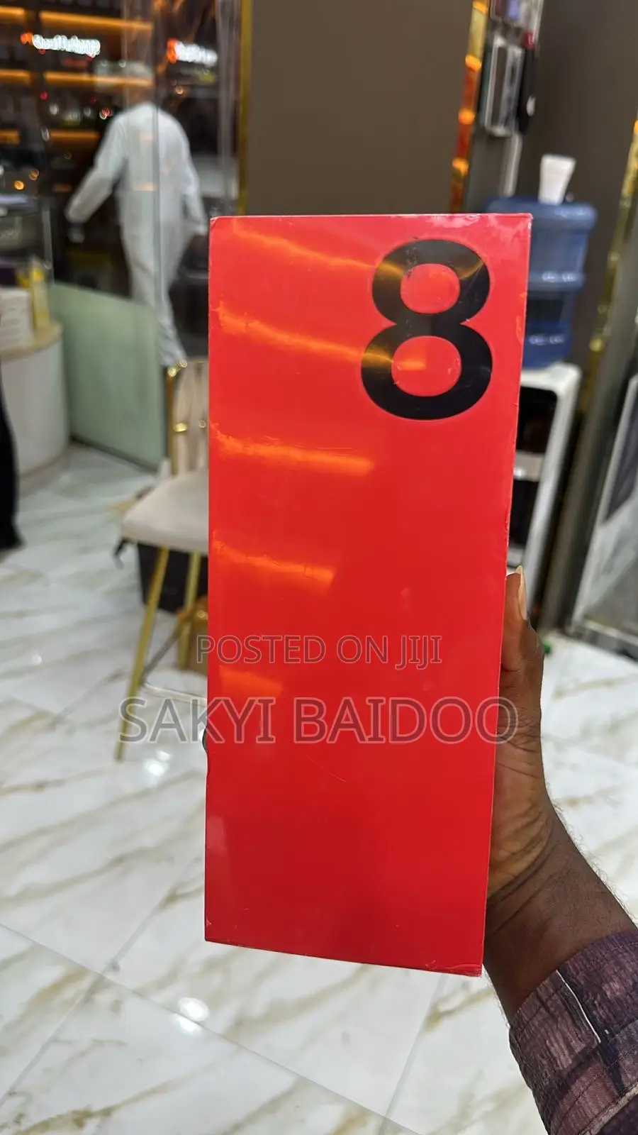 New OnePlus 8 128 GB Black