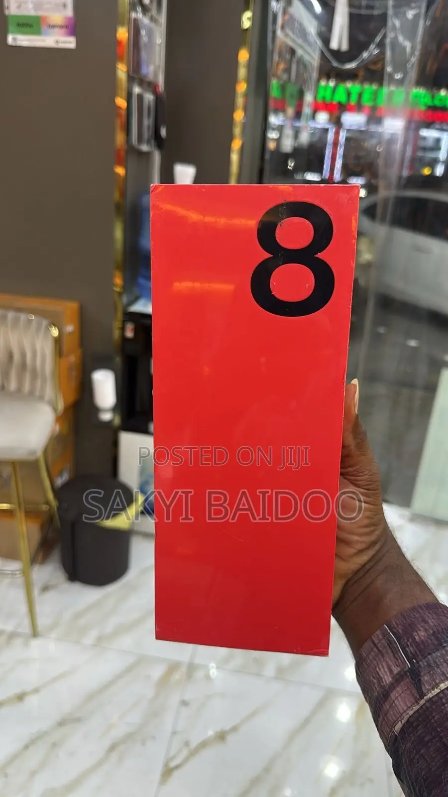 New OnePlus 8 128 GB Black