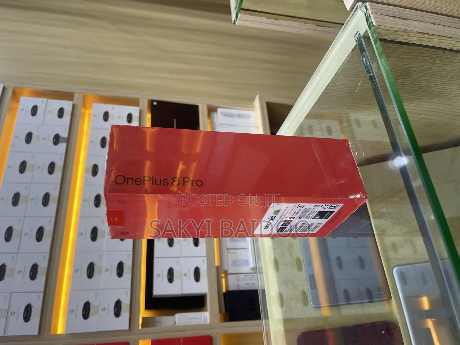 New OnePlus 8 128 GB Black