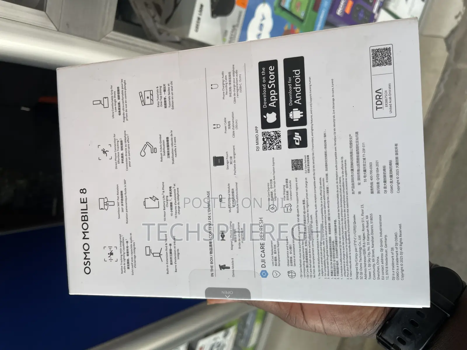 Dji Osmo Mobile 8 Smartphone Stabilizer - Brand New
