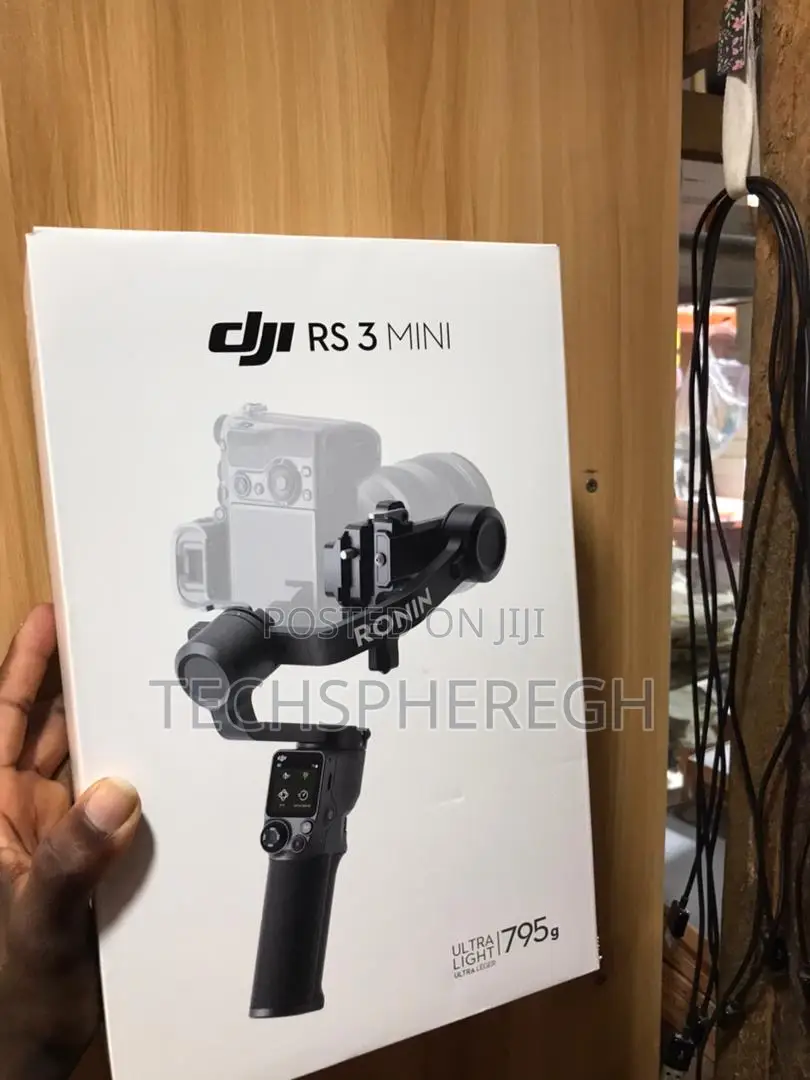 Dji Rs 3 Mini – Ultra-Lightweight 3-Axis Gimbal Stabilizer (Brand New)