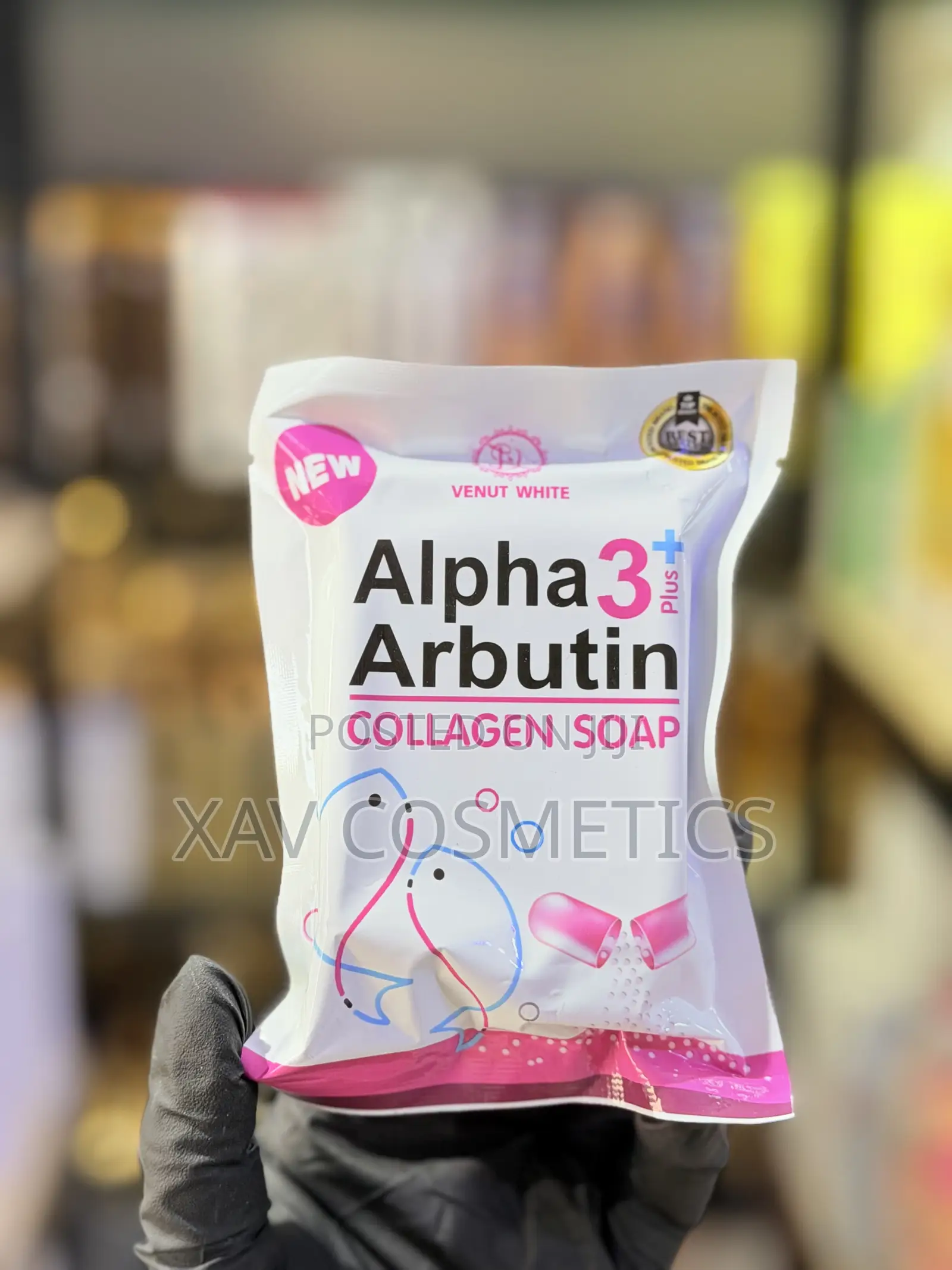 Venus Alpha Arbutin Collagen Soap