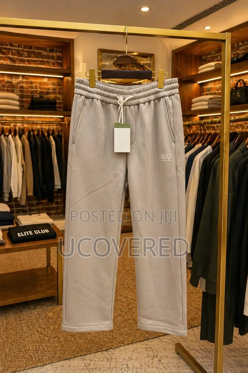 Heather Stone Relaxed Fleece Sweatpants
