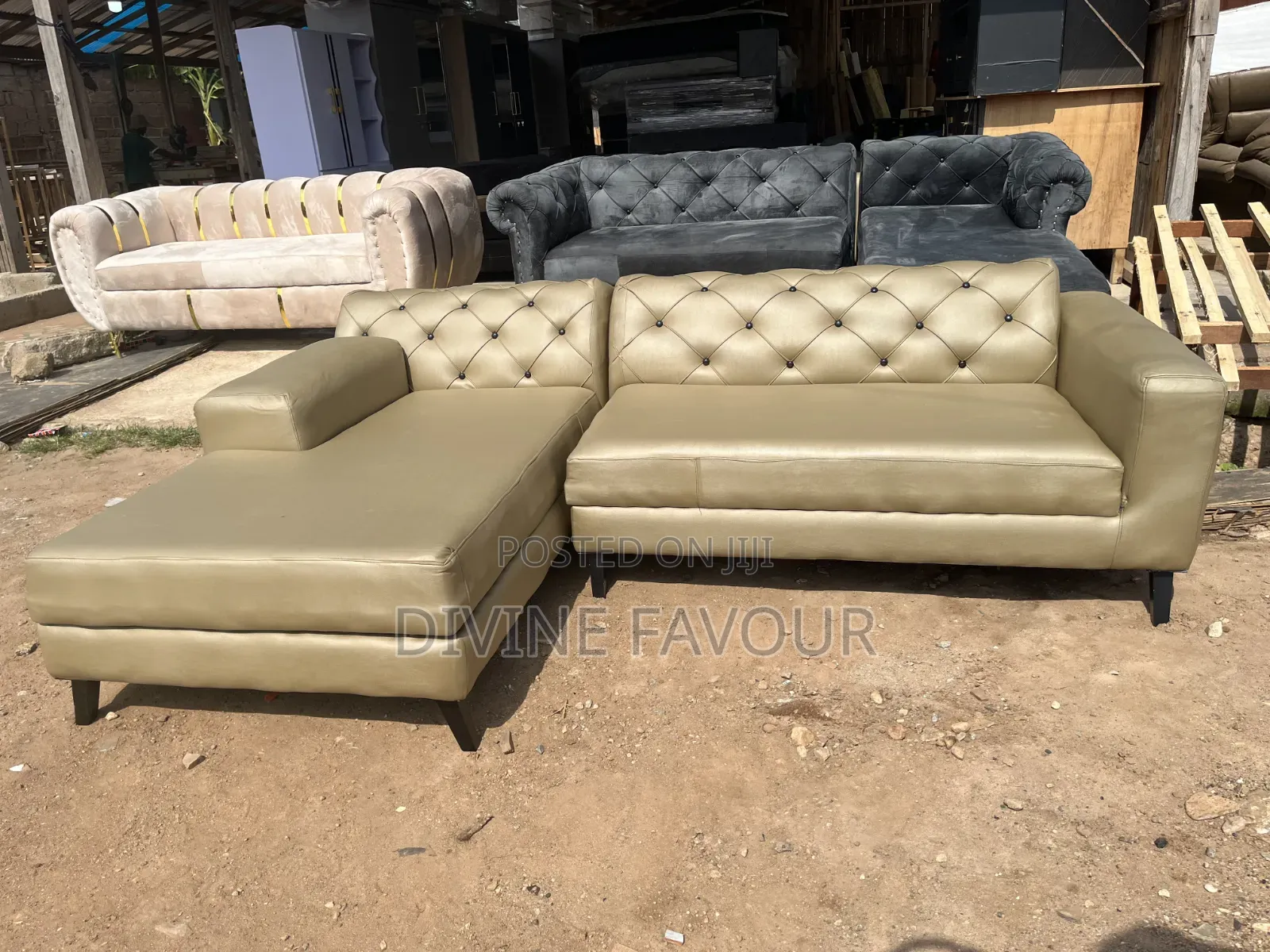 Brand New L Shape Sofa Available for Sale