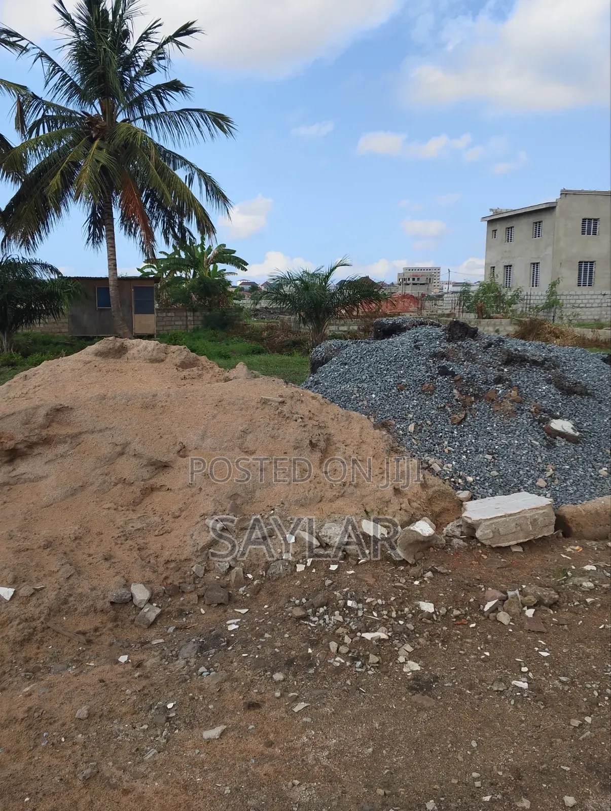 Nice 2 Plots for Sale Klagon Tema West Just After the Chief Palace