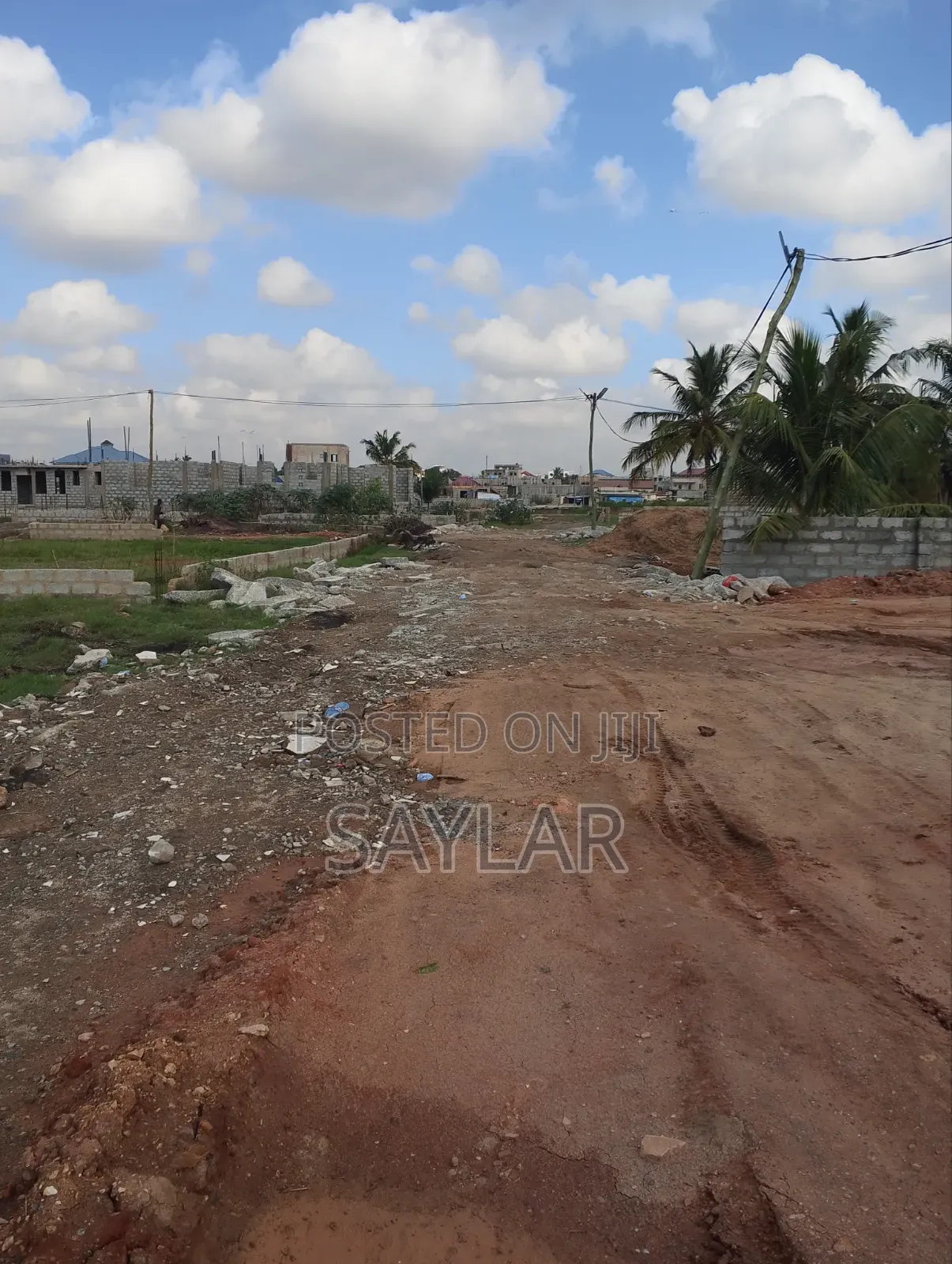 Nice 2 Plots for Sale Klagon Tema West Just After the Chief Palace
