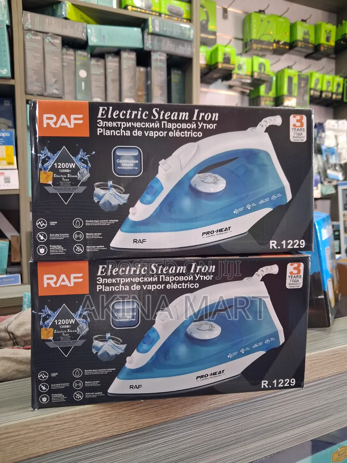 Electric Steam Iron 1200w