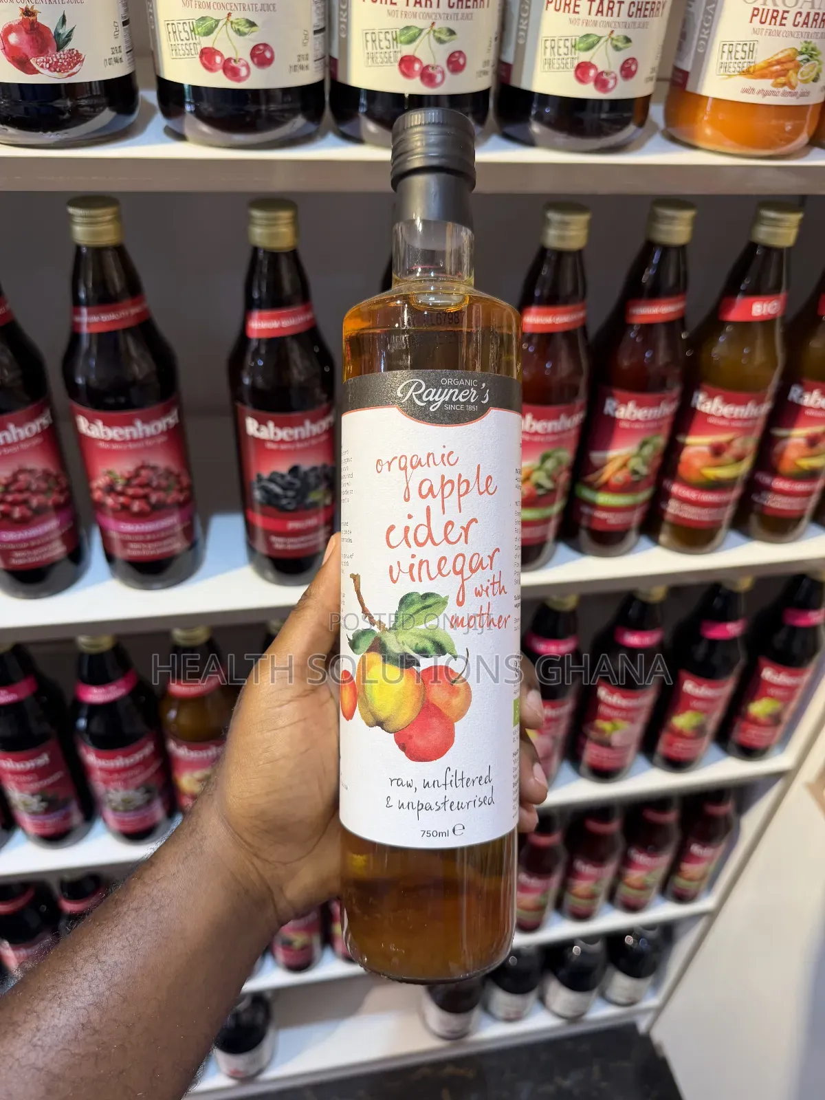 Organic Apple Cider Vinegar For Detox, Digestion Metabolism Support