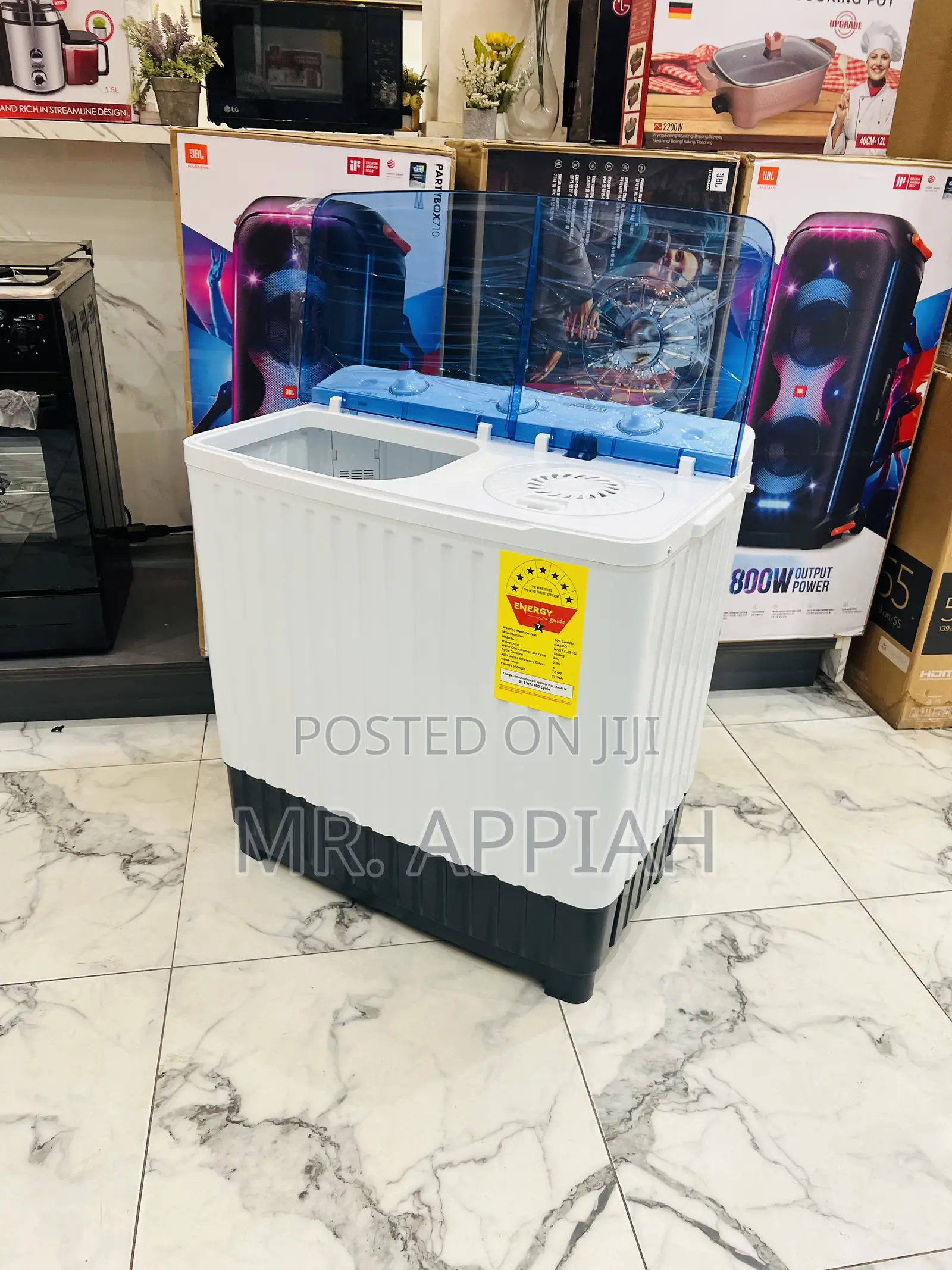 Order Quality Nasco 10kg Spin Dry Electric Washing Machine(White).