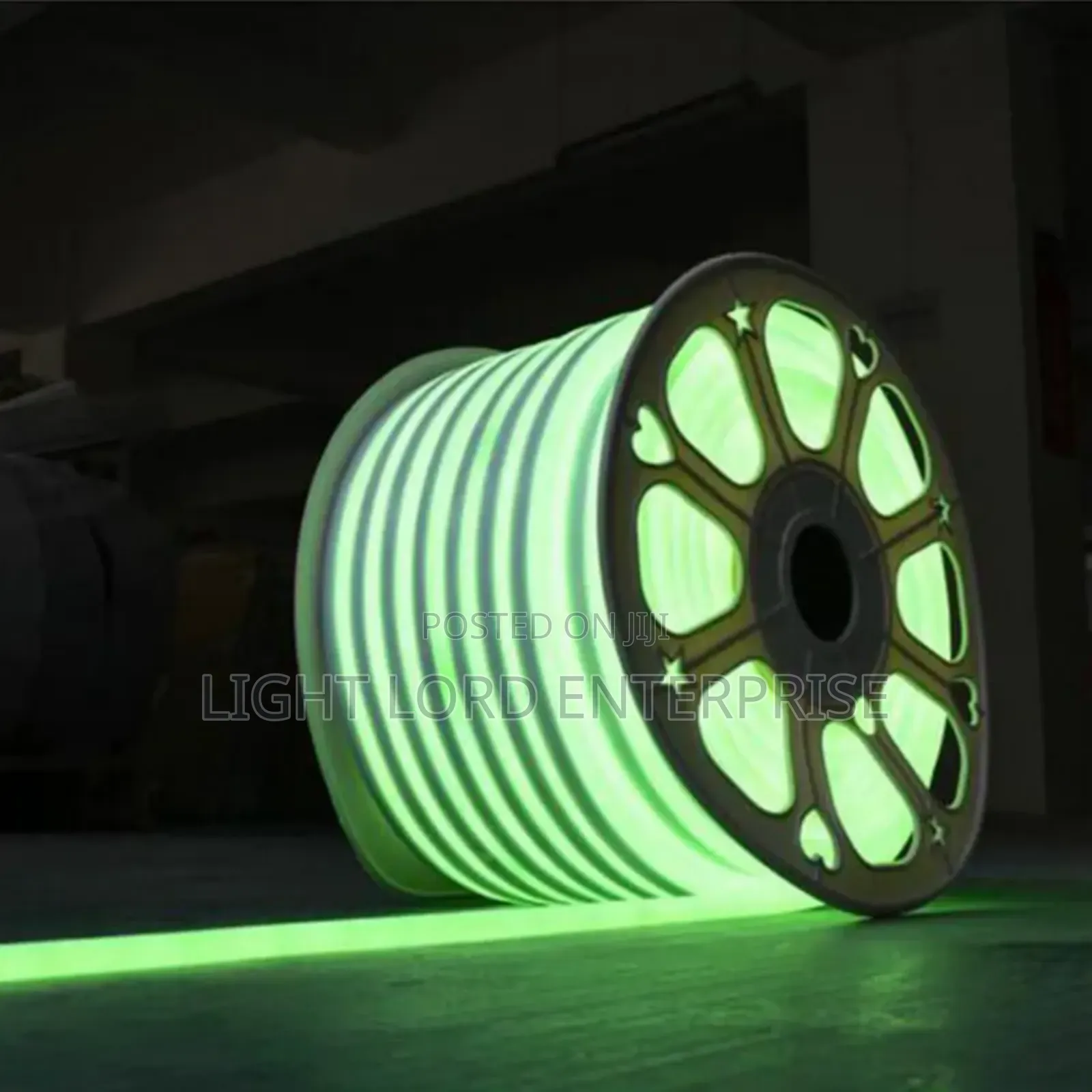 Green Color Neon 100meters