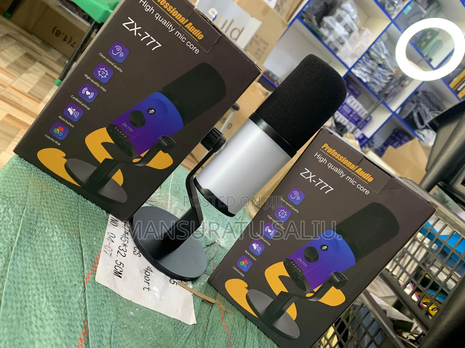 Profdesktop Live Microphone Recording Picks Up Sound Efficiently