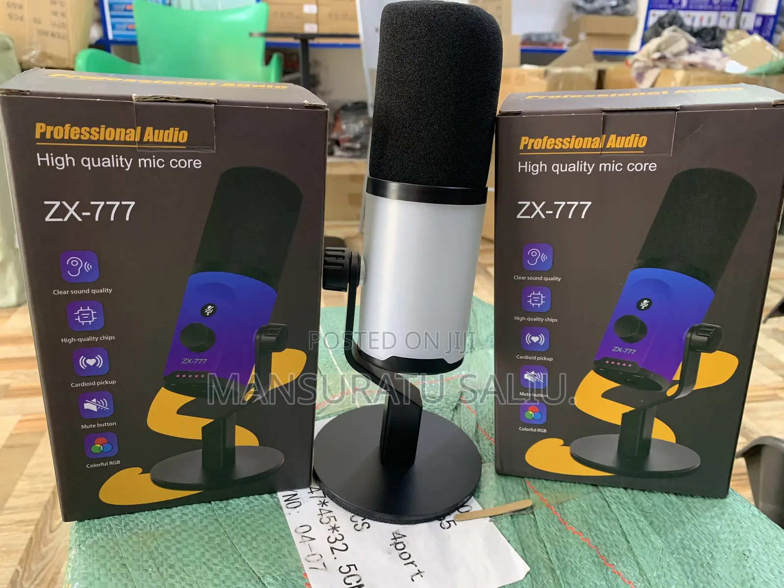Profdesktop Live Microphone Recording Picks Up Sound Efficiently