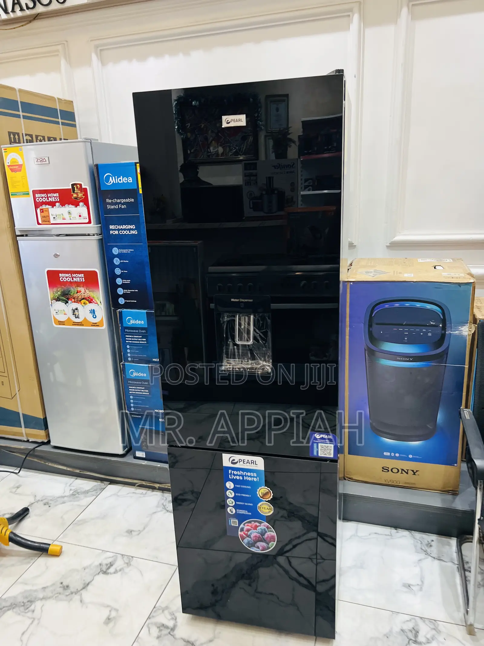 Durable and Affordable Pearl Pf-370-13m 262liters Mirror Finish Fridge