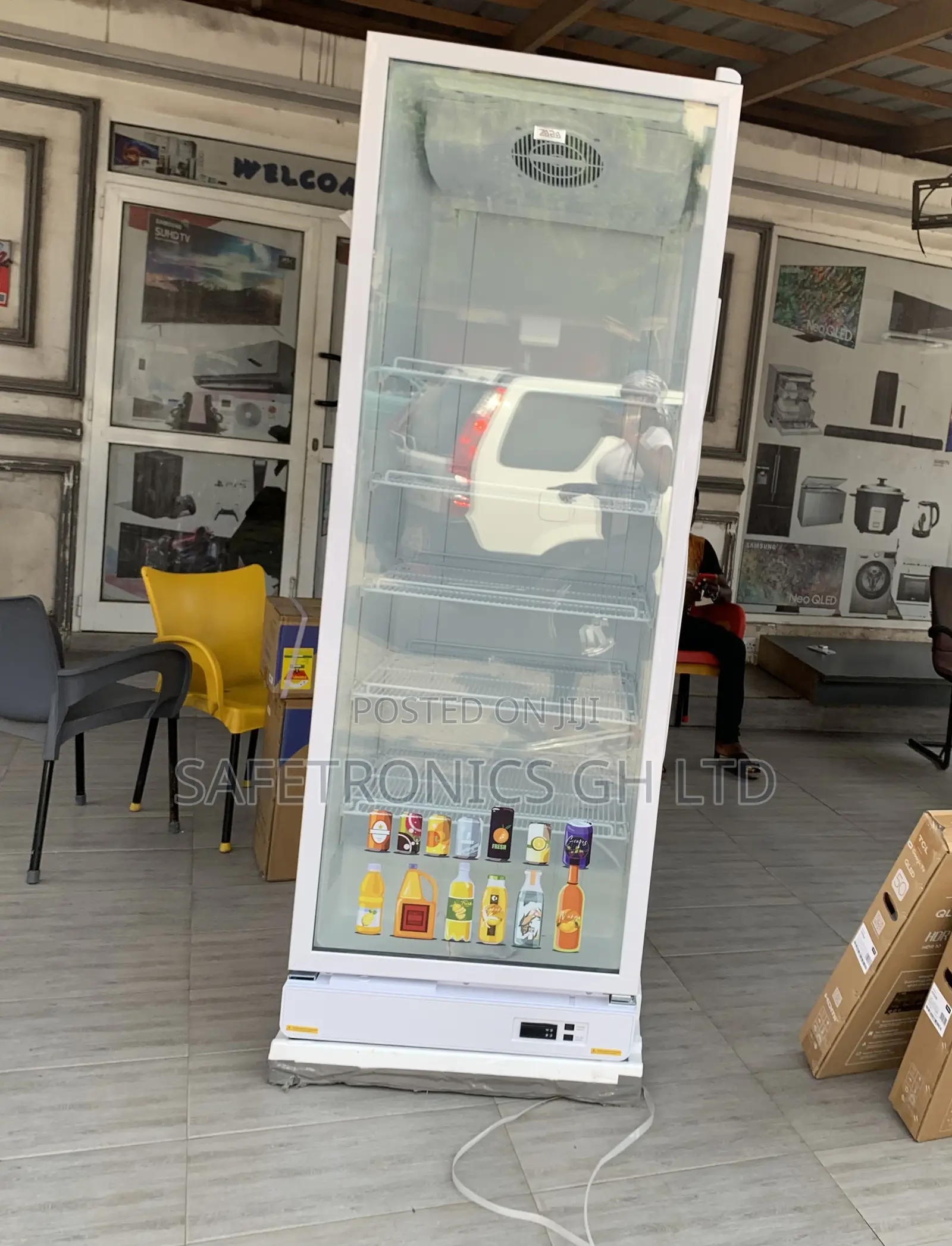 Exclusive New Zara-600dfg 591-Liter, Single-Door Display Fridge