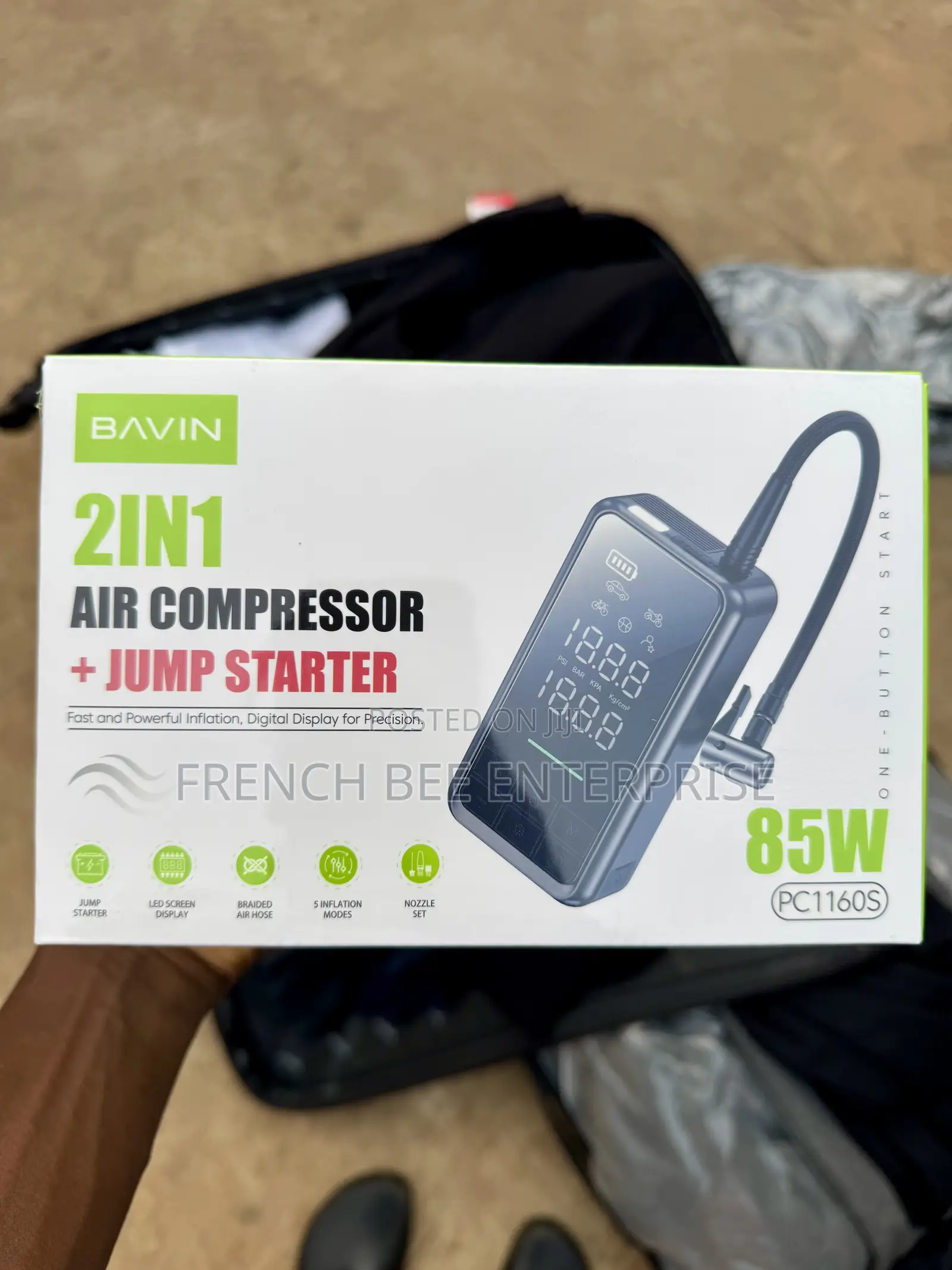 Bavin Car Jump Starter and Power Bank