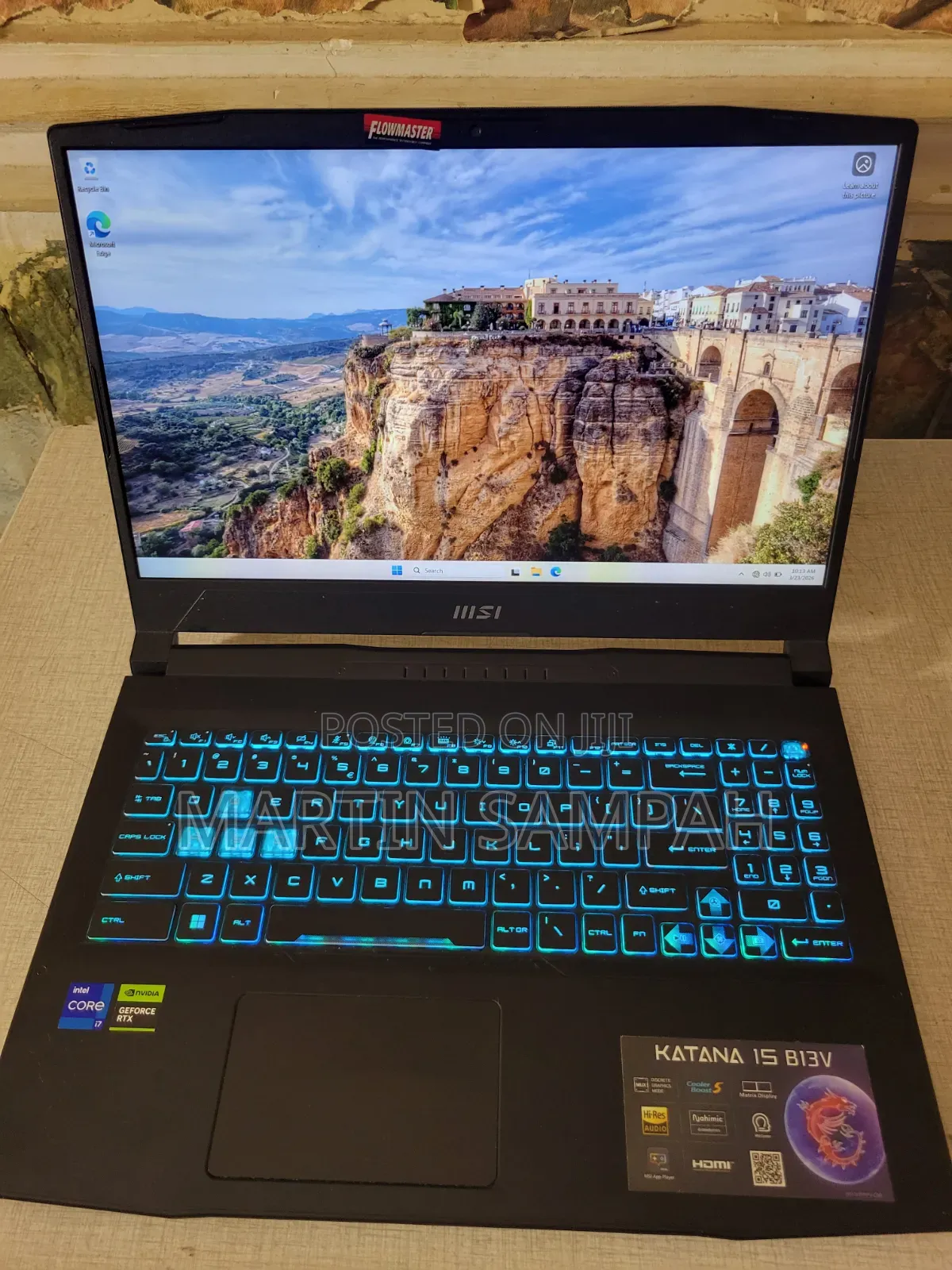 Laptop MSI Katana 15 16GB Intel Core i7 SSD 1T
