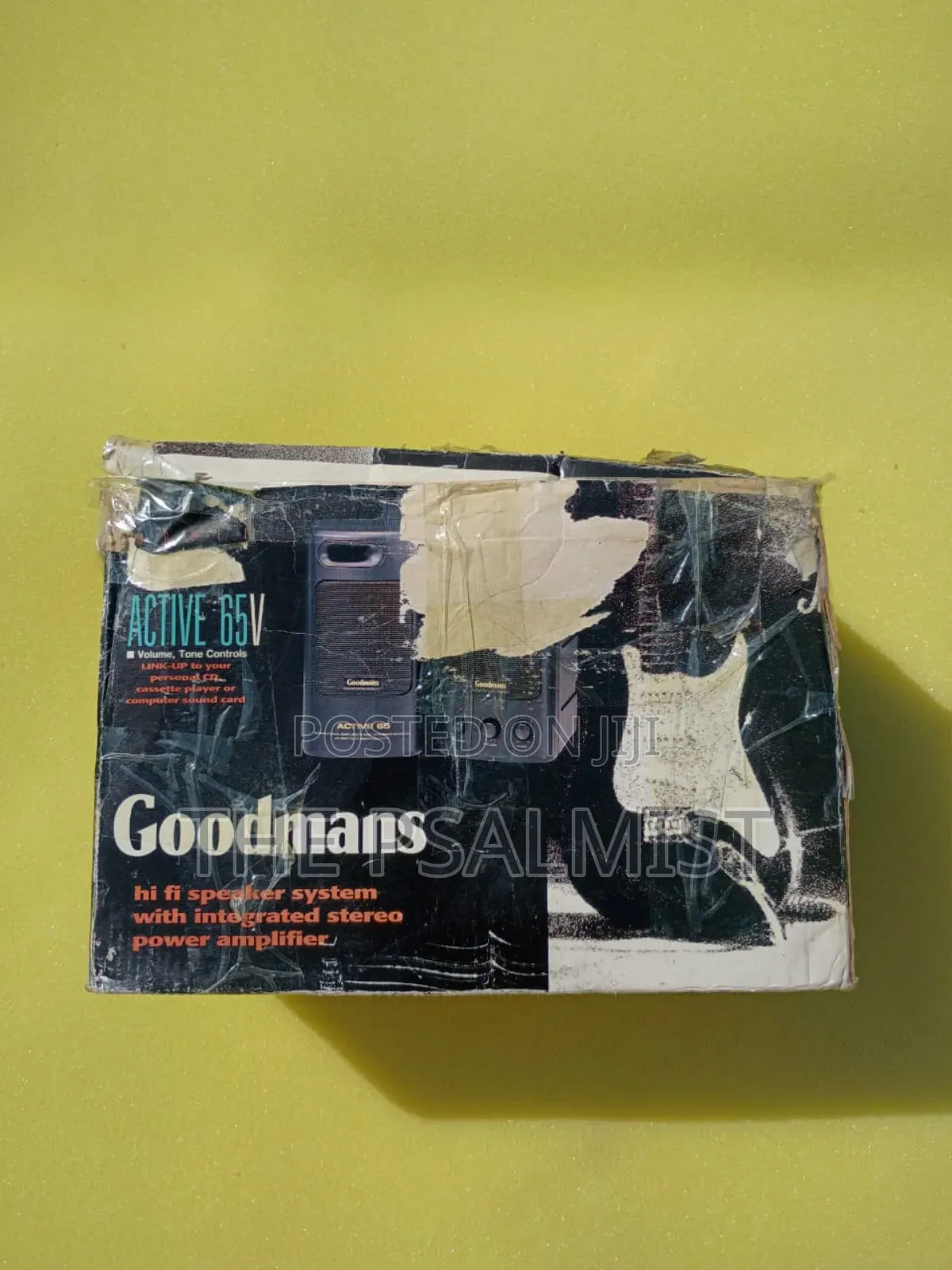 Goodmans Active 65v Studio Monitor Recording and Mastering Speakers