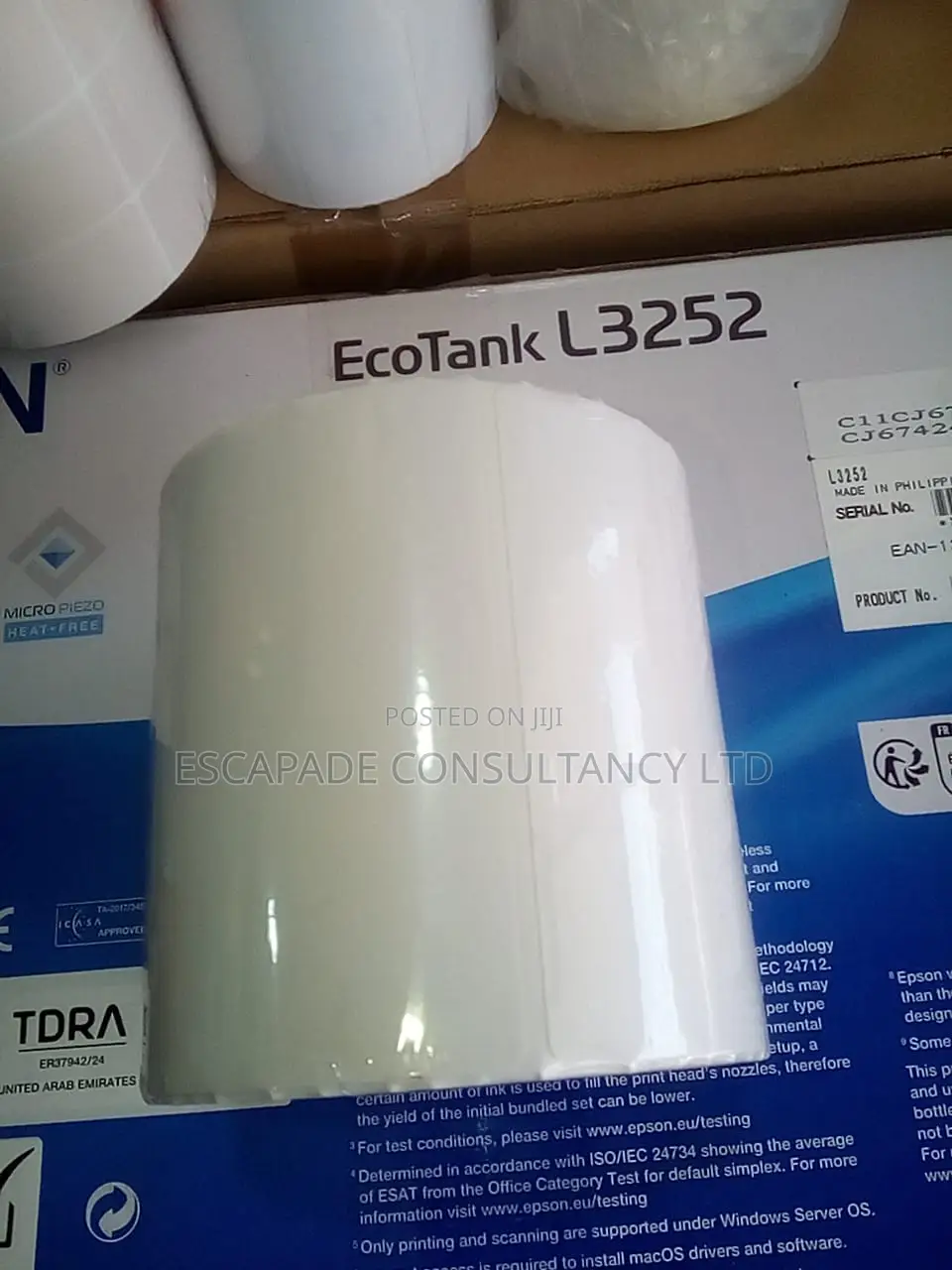 Thermal Barcode Label Sticker 100x150 (Shipping Labels)
