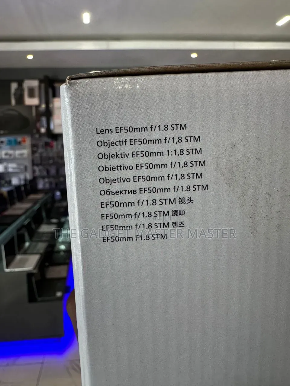 Canon Ef 50mm F/1.8 STM Lens