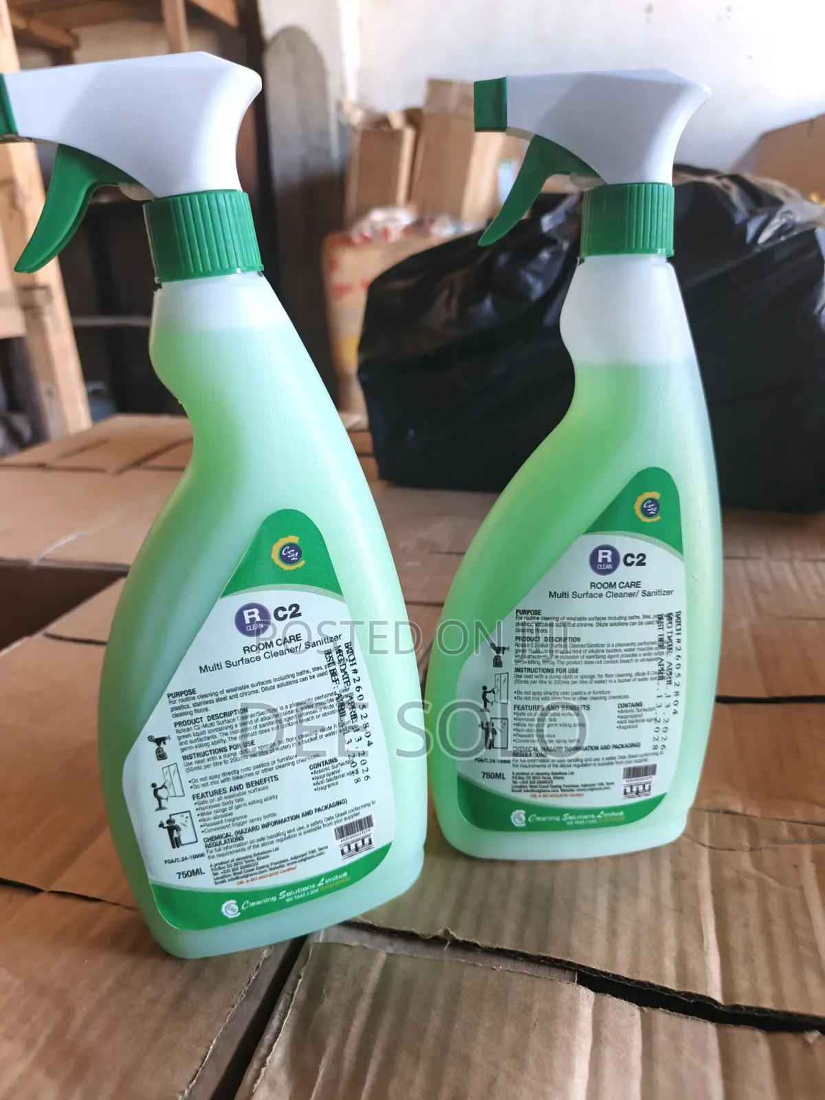 R Clean C2 Hard Surface Cleaner Disinfectant