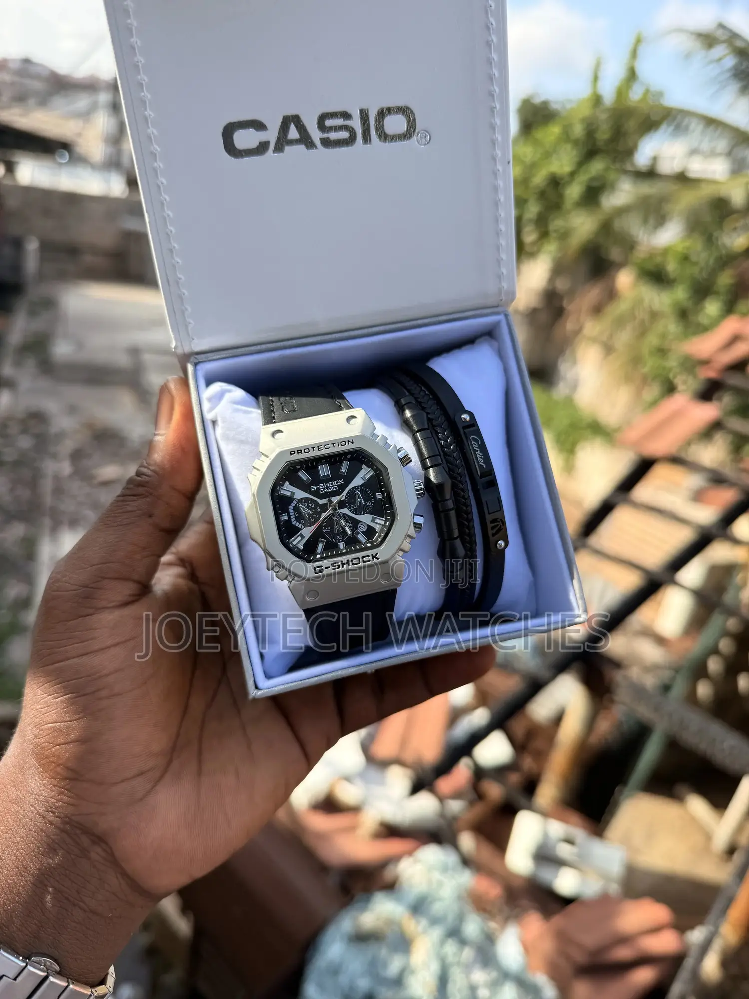 G Shock Leather Set