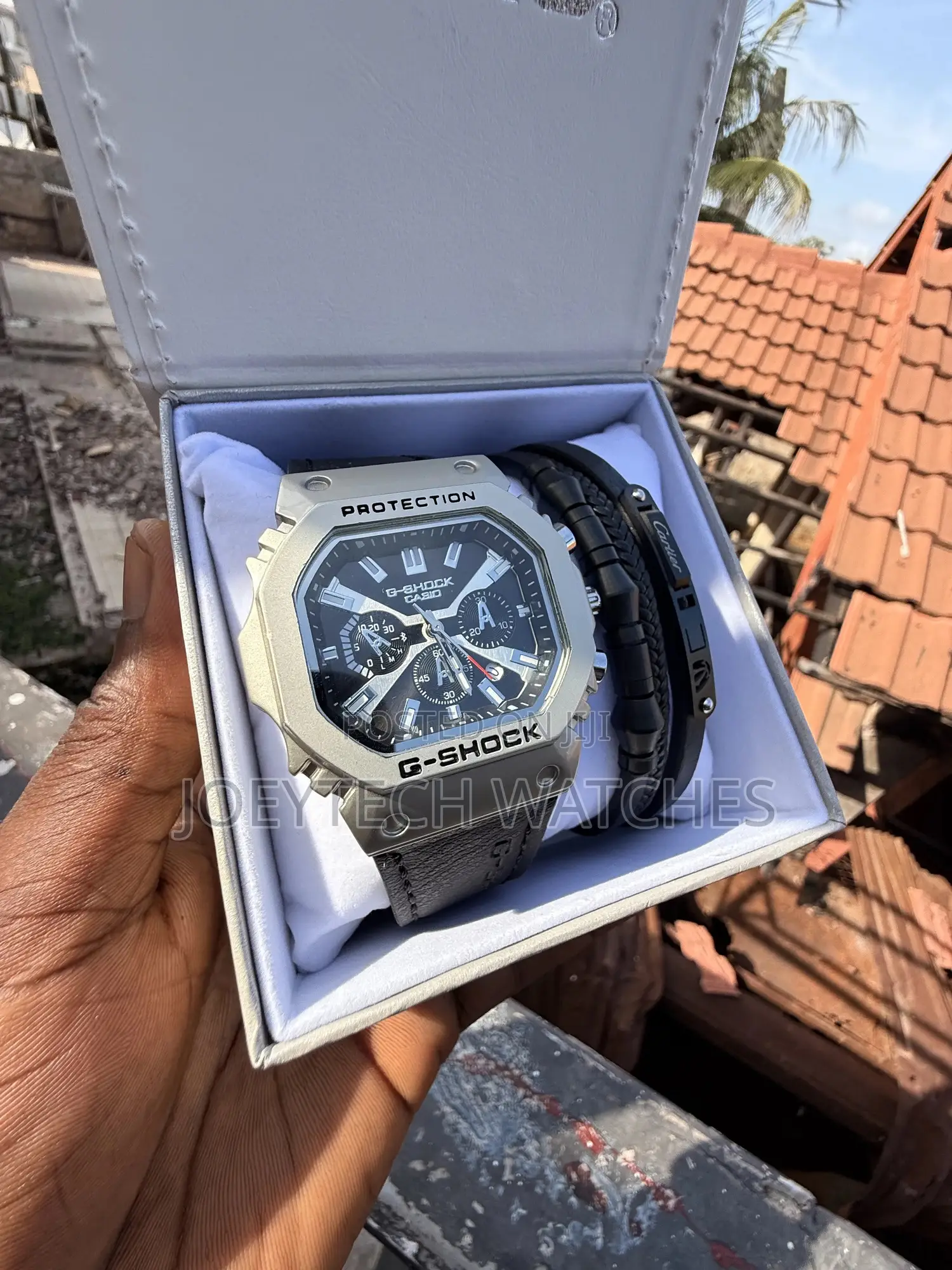 G Shock Leather Set