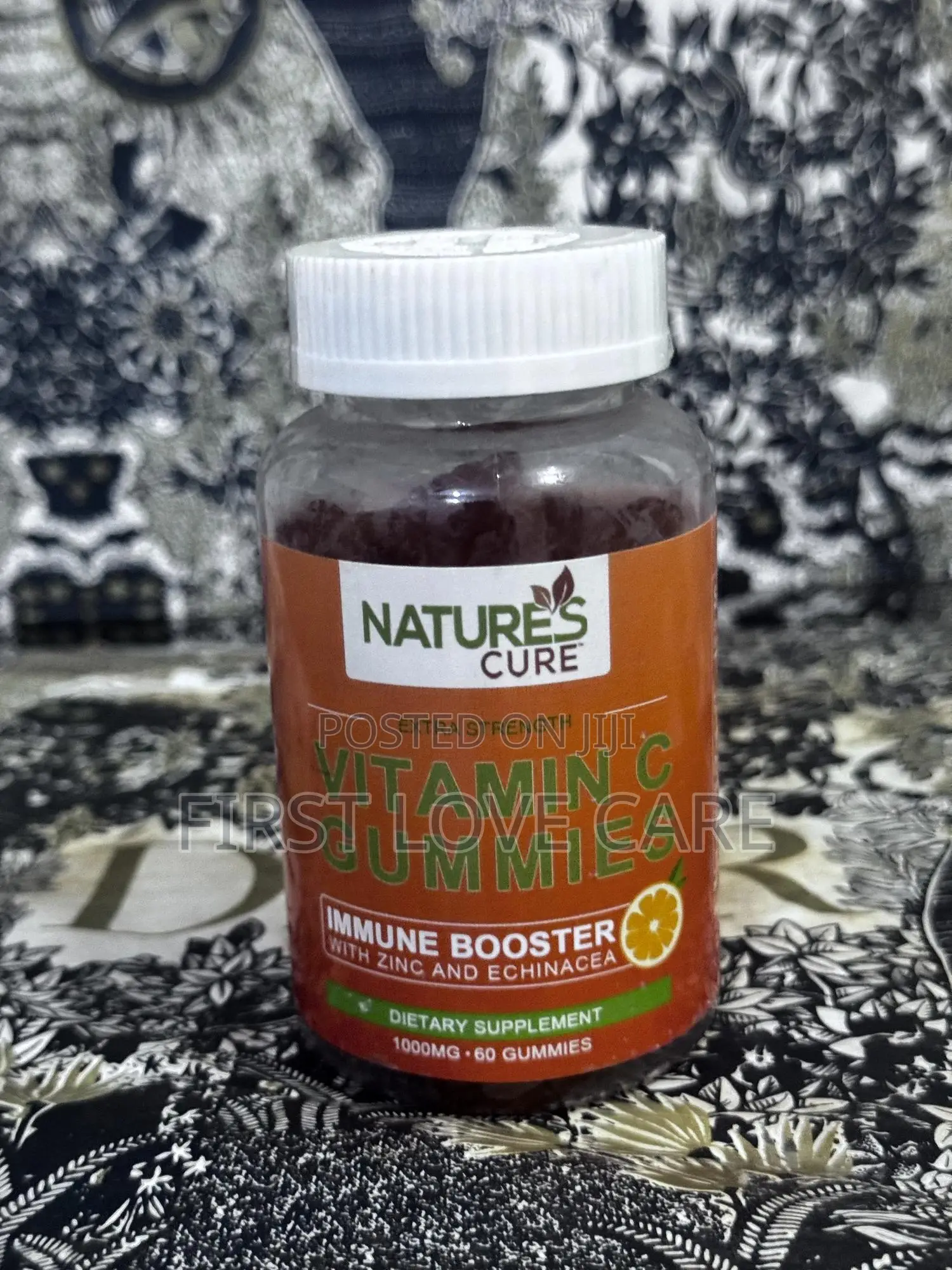 Nature's Cure Whitening Gummies for Youthful Skin