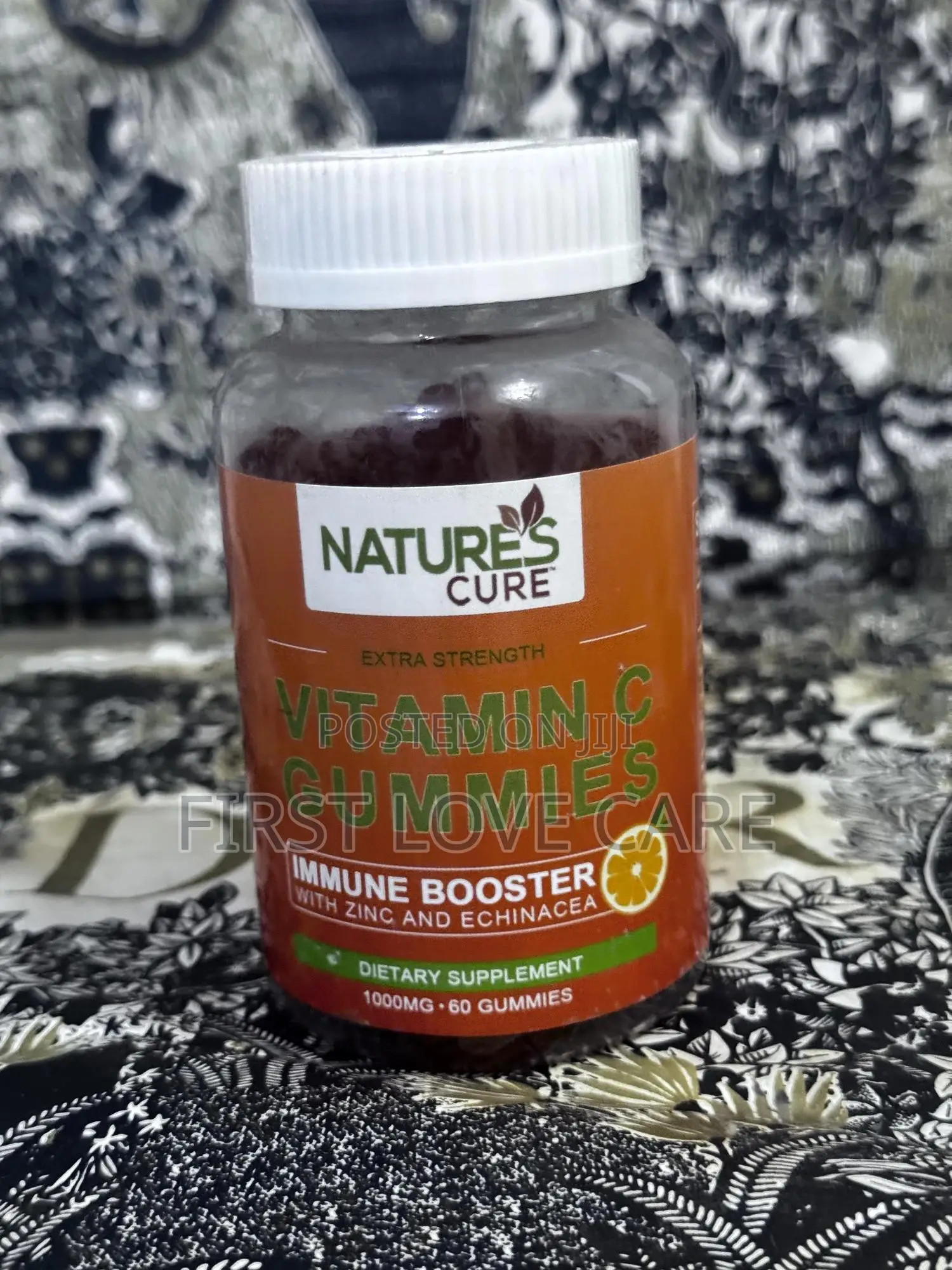Nature's Cure Whitening Gummies for Youthful Skin