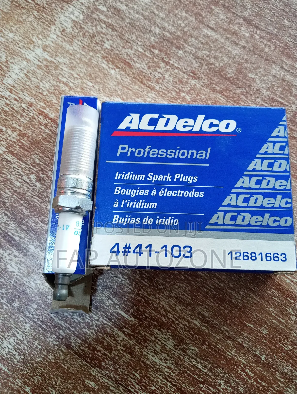 0017.Original GM/Acdelco Iridium Spark Plugs for Various Cars From USA