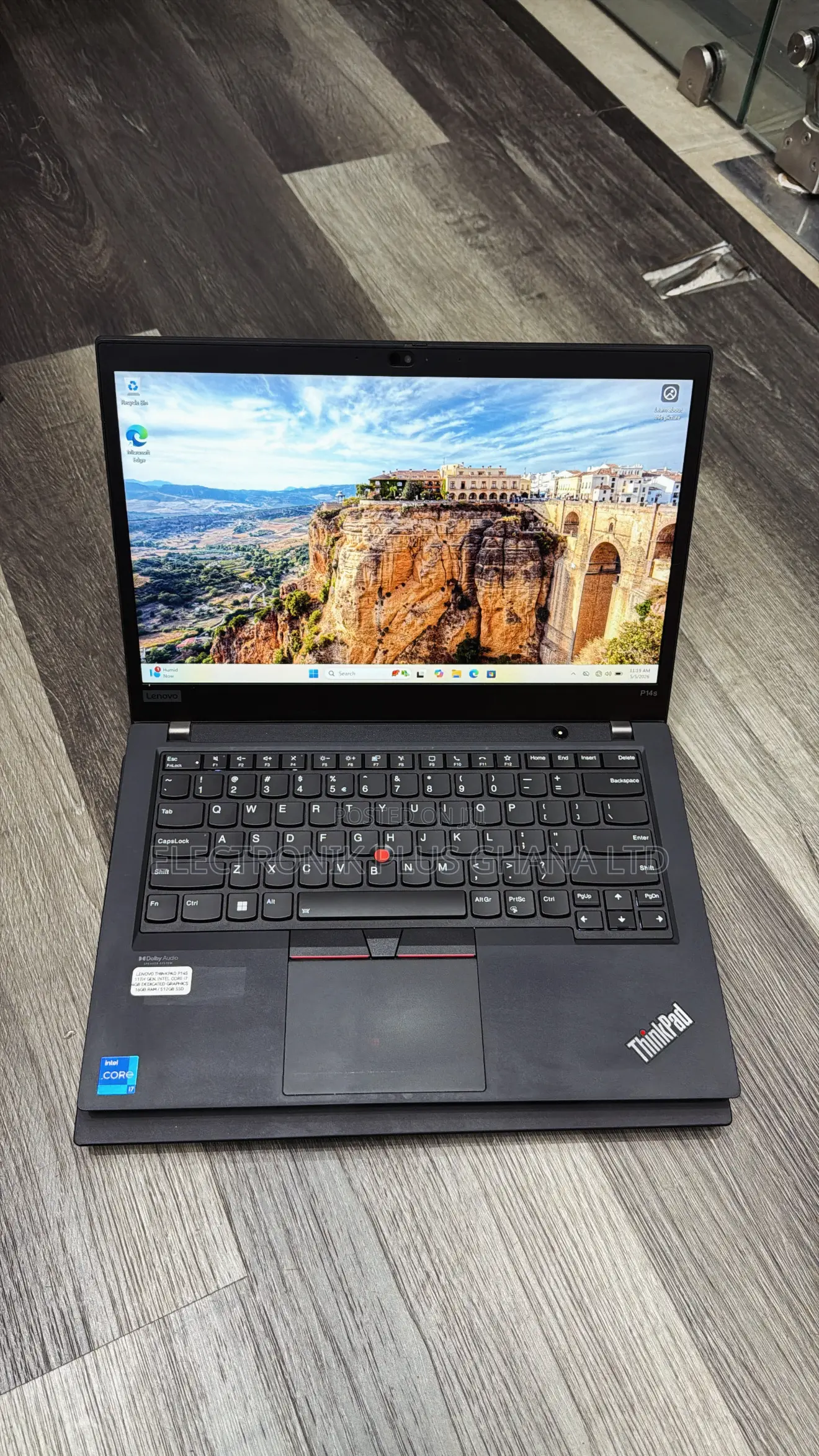Laptop Lenovo ThinkPad P14s 16GB Intel Core i7 SSD 512GB