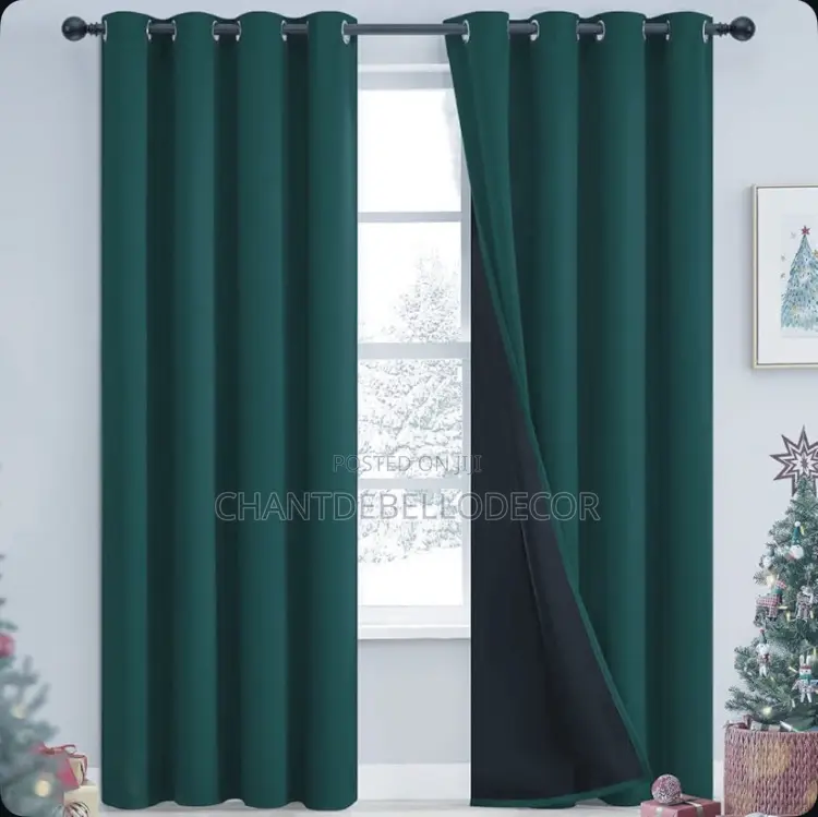 100% Blackout Window Curtain Panels, Full Light Blocking Drapes