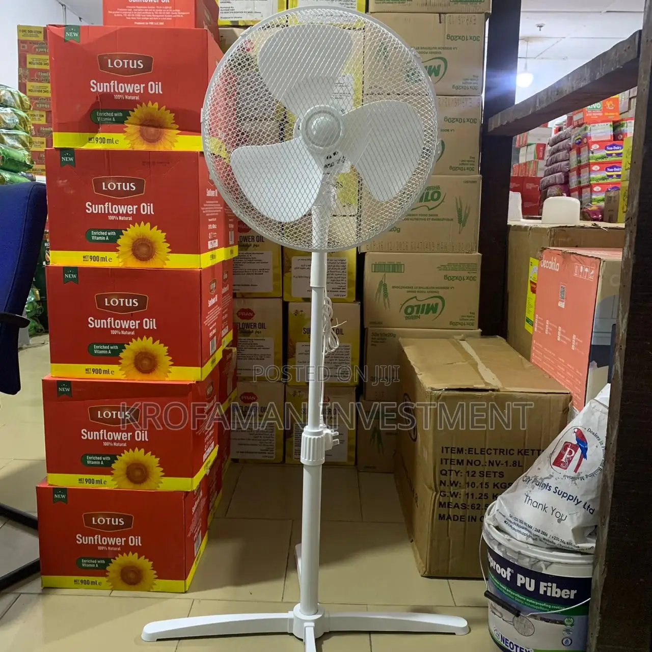 Midea Standing Fan 16”